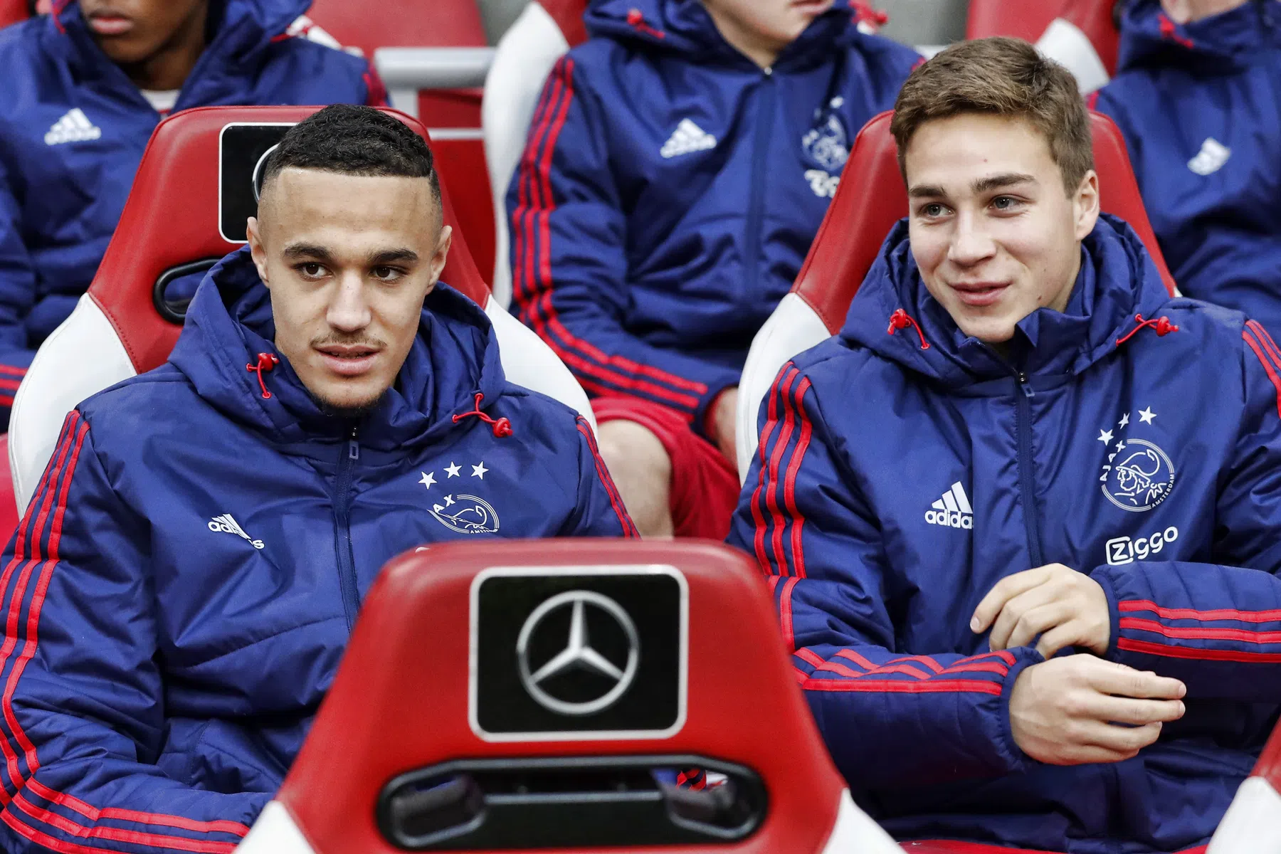 Mazraoui over weerzien met voetbalvriend: 'Stond hoger aangeschreven dan ik'