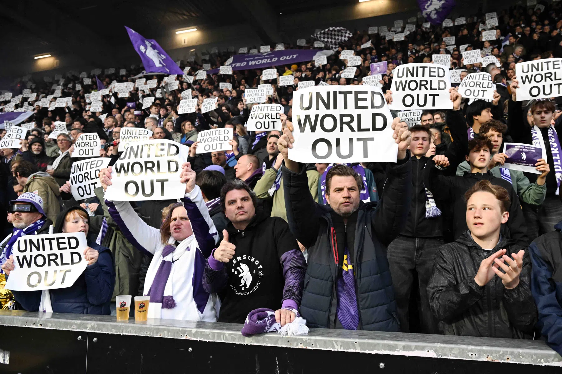 Onrust richting Antwerpse stadsderby, harde kern Beerschot uit dreigement