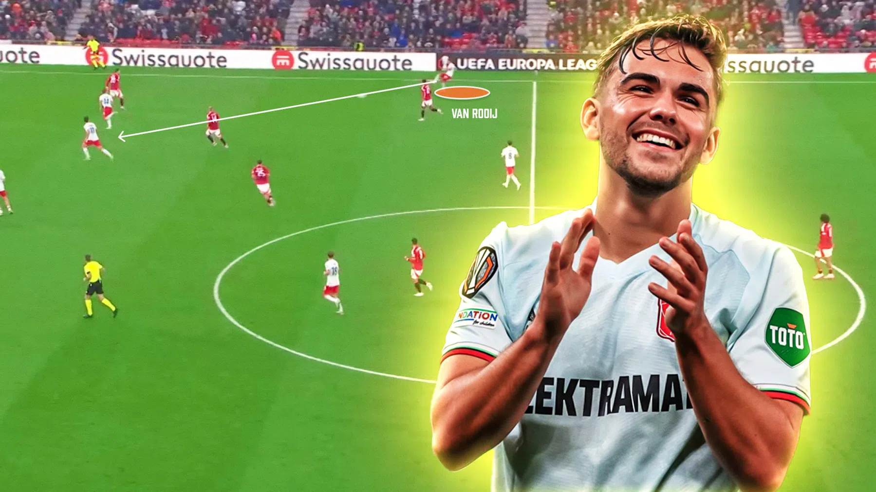 Analyse: dit maakte Bart van Rooij goed tegen Manchester United