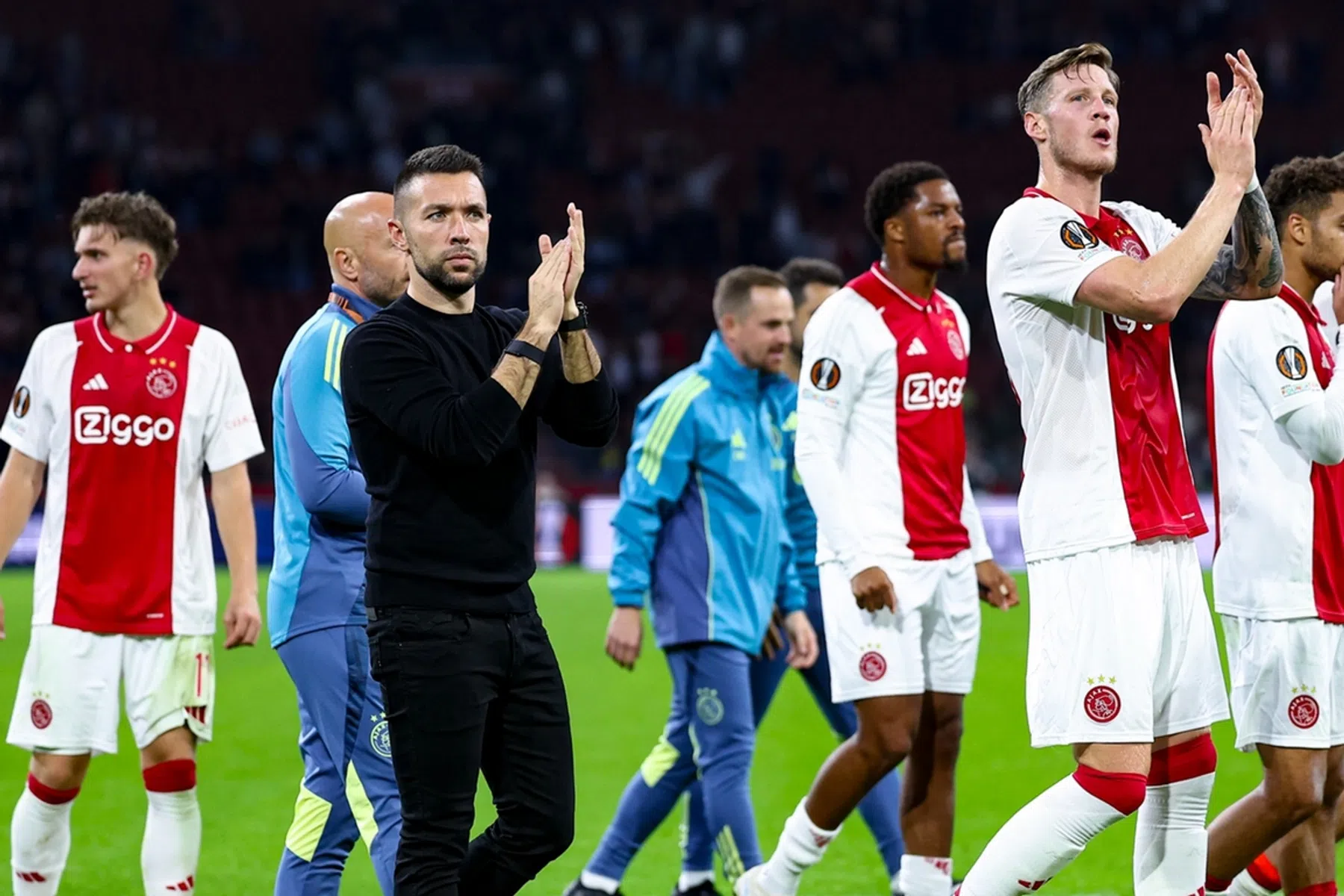 Ajax-trainer Farioli blij: 'Nieuwe stap in het proces'