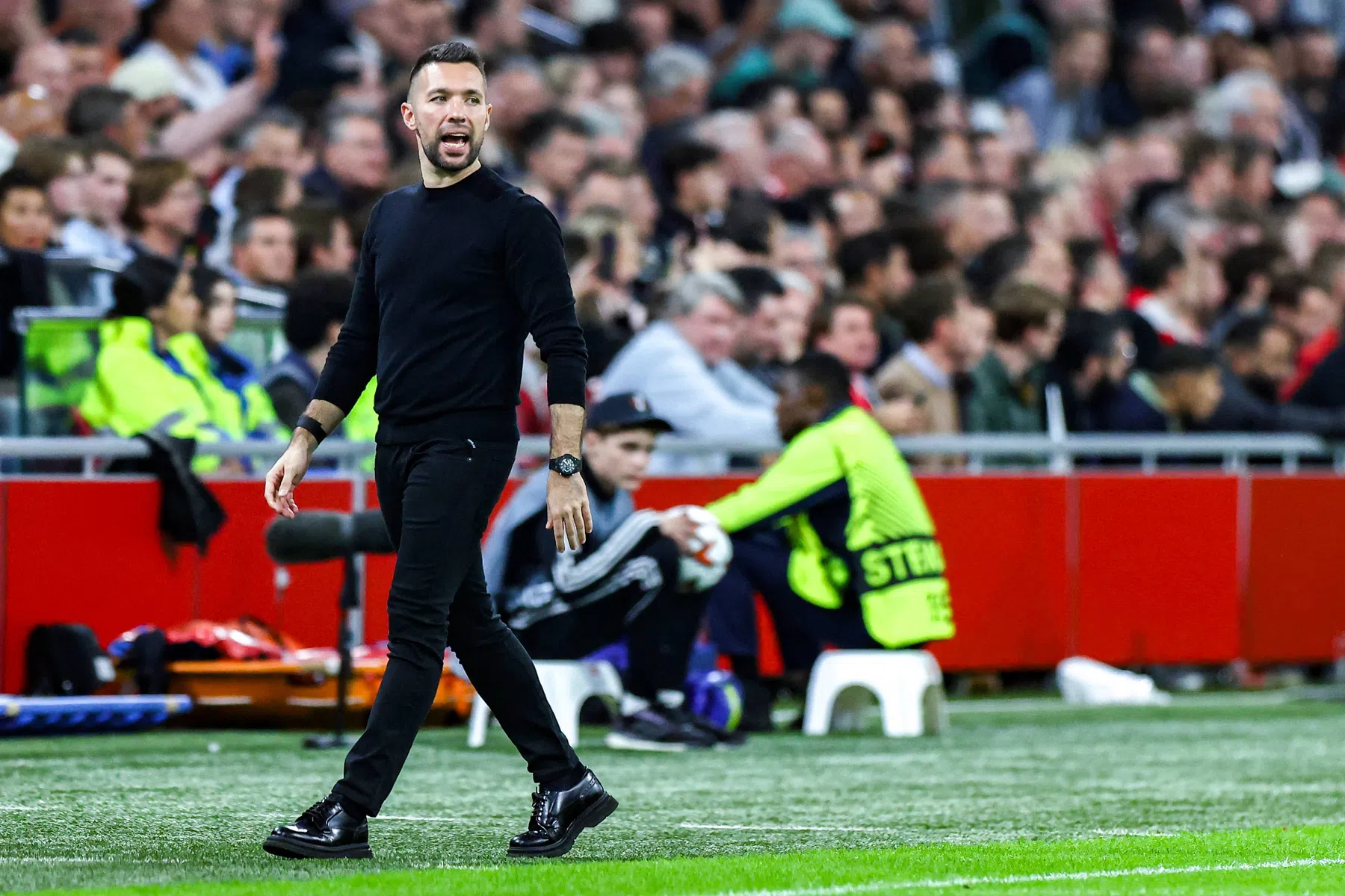 Farioli wil eerste uitzege in de Eredivisie: 'Niet wachten op de klap'