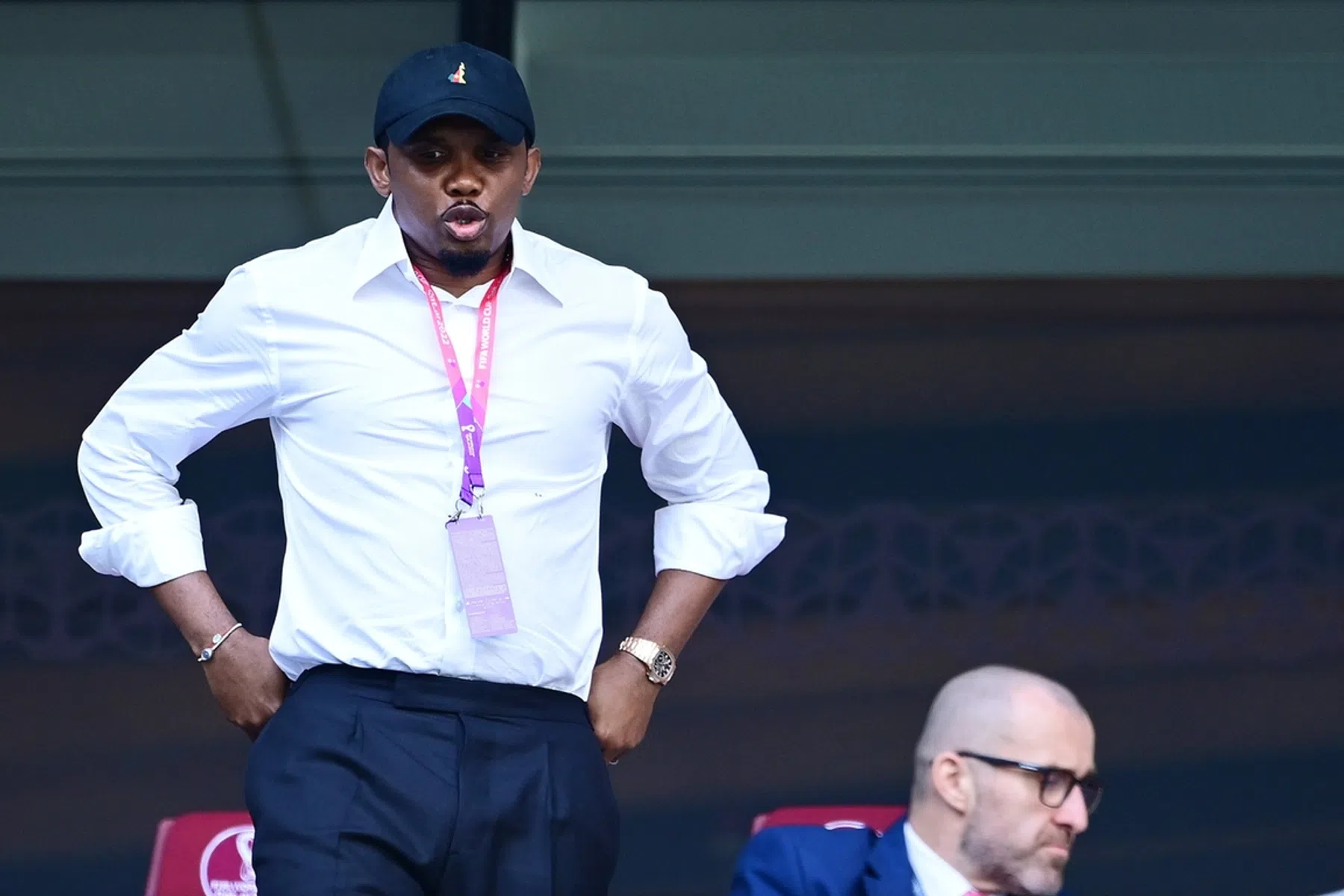 FIFA schorst Eto'o wegens wangedrag tijdens WK voor vrouwen Onder-20