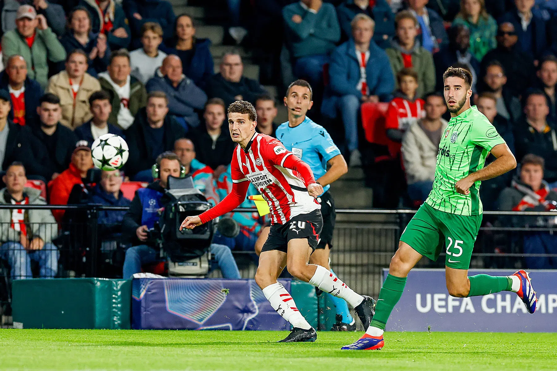 PSV leert de wet van Murphy in de Champions League