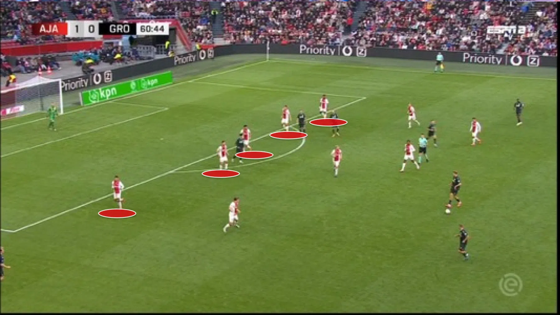 Francesco Farioli repareert de defensie van Ajax