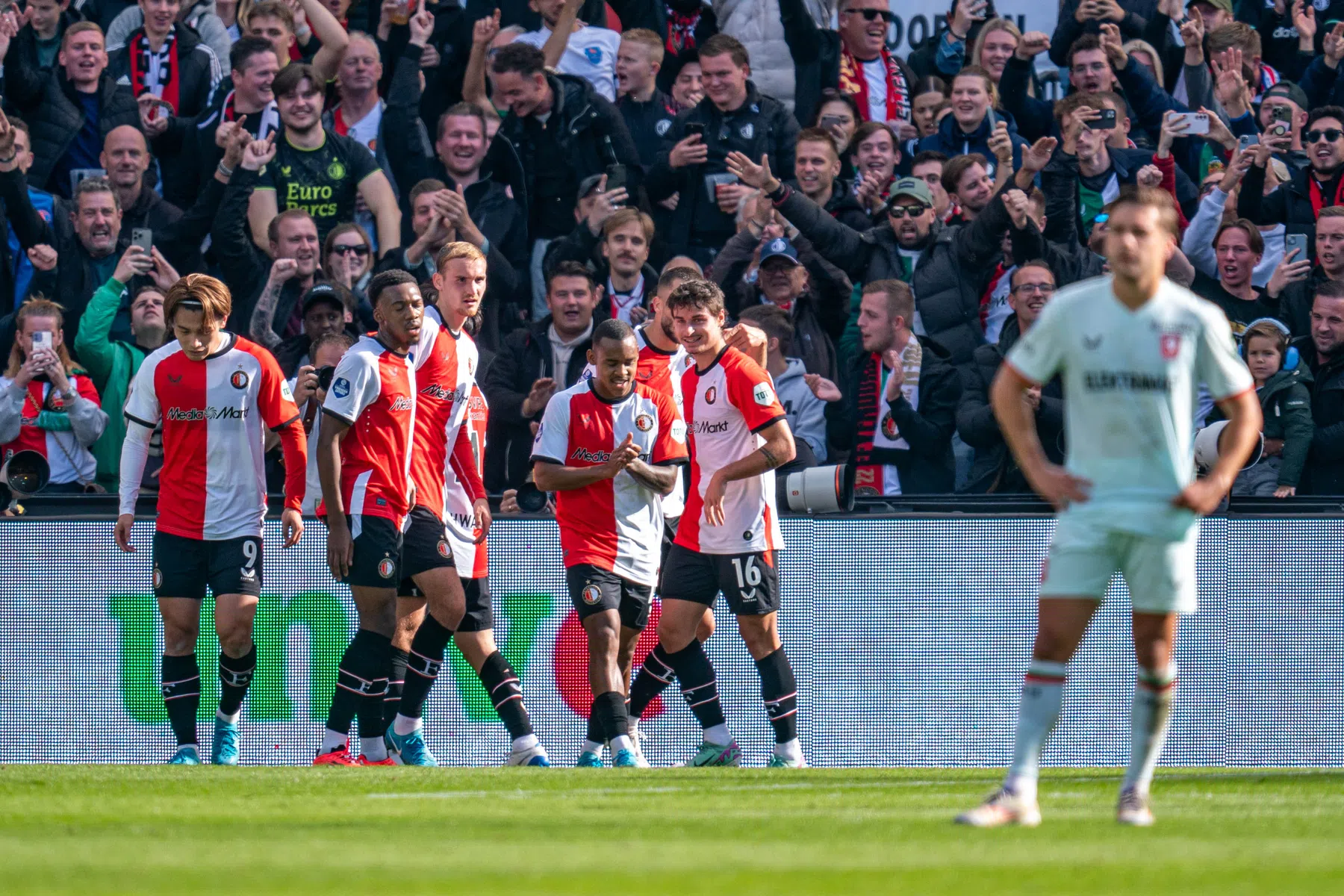 Record komt dichter in de buurt: Feyenoord geeft vervolg aan fraaie reeks