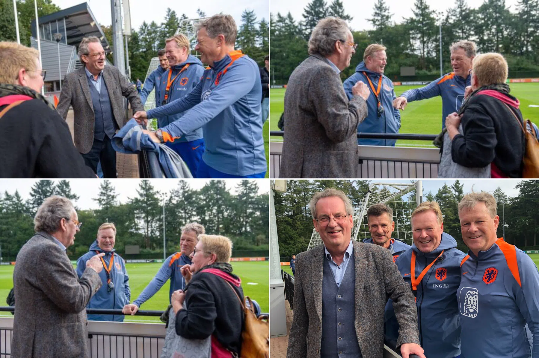 KNVB zet zieke Pierre Vermeulen in het zonnetje