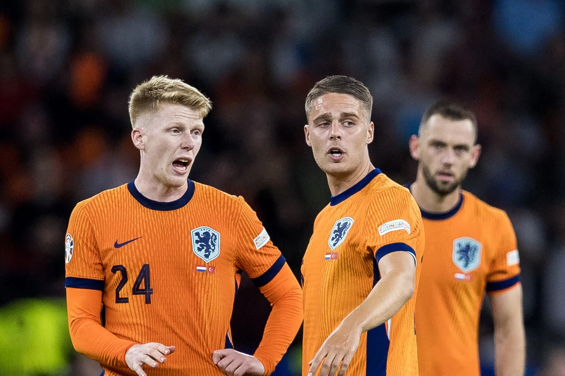 Blessures Oranje bewijzen: spelers verdienen vakantie