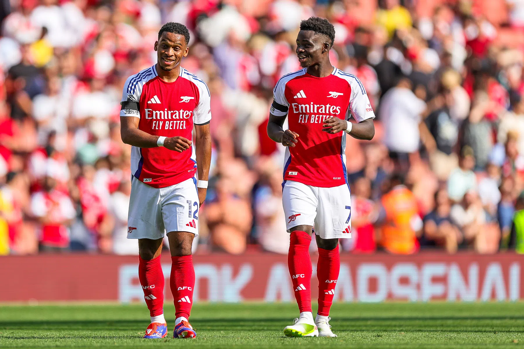 Saka blij met krachtige comeback Timber: 'Echt een speler van topniveau'