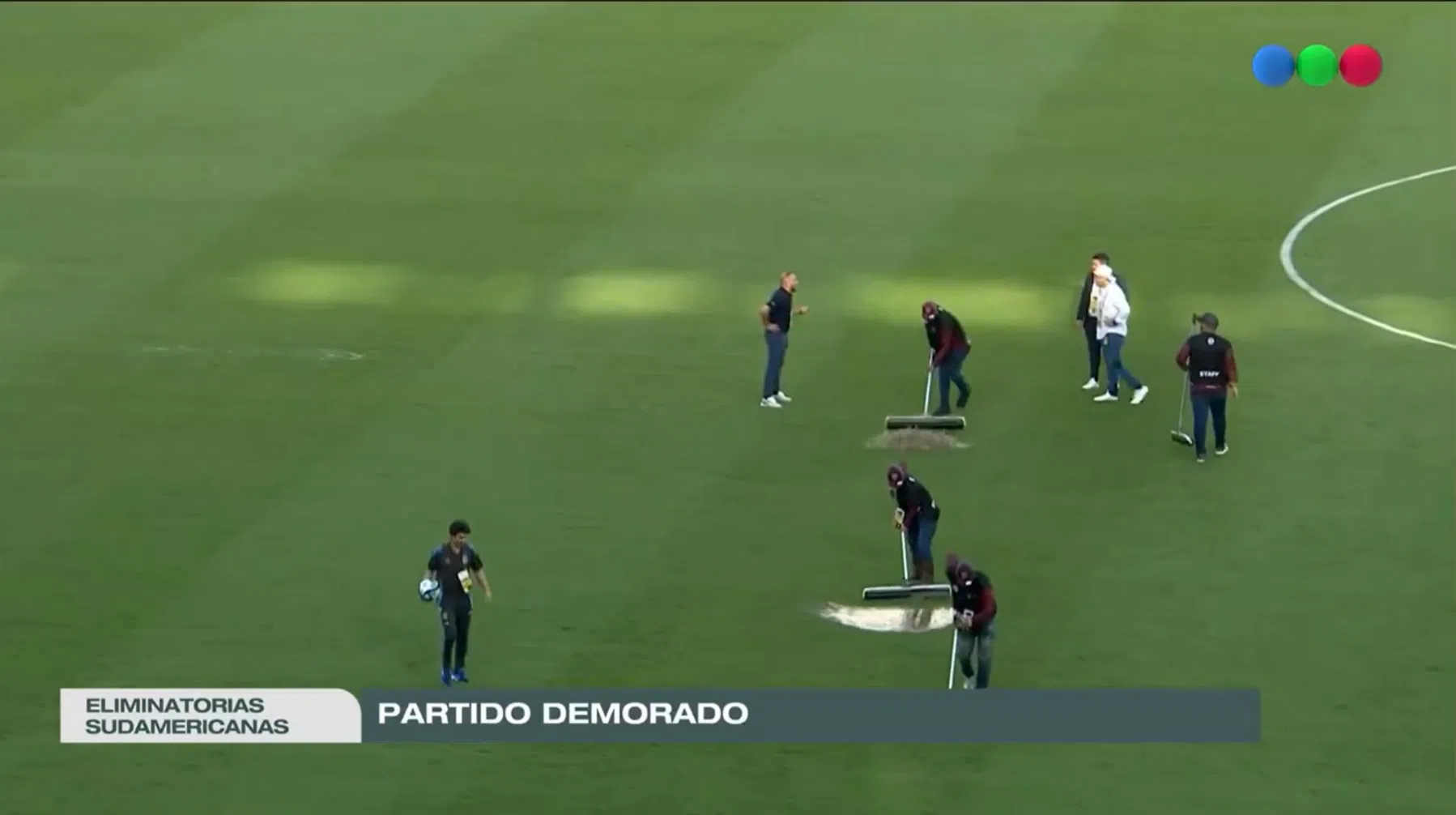 Argentinië en Venezuela spelen gelijk in mix tussen voetbal en waterpolo