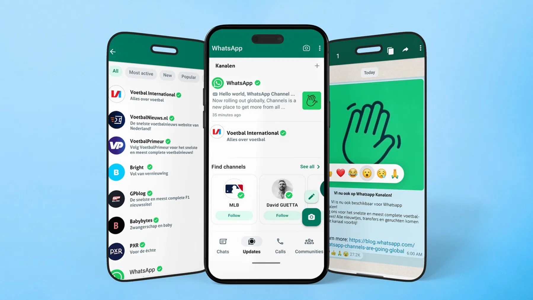 Krijg het laatste voetbalnieuws binnen via WhatsApp, net als 60.000 anderen