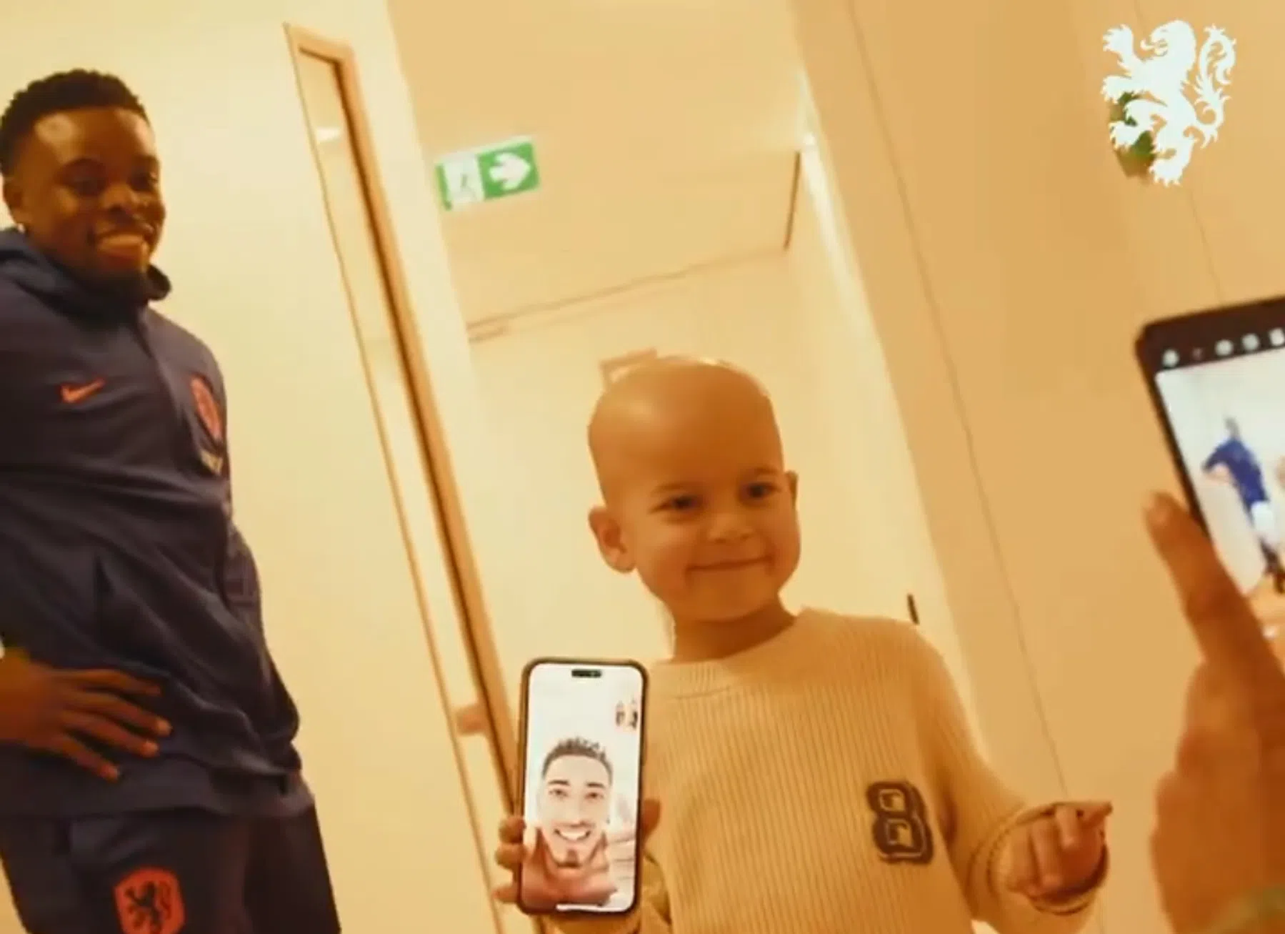 Ohio en Bellingham verrassen jongen in Prinses Máxima Centrum