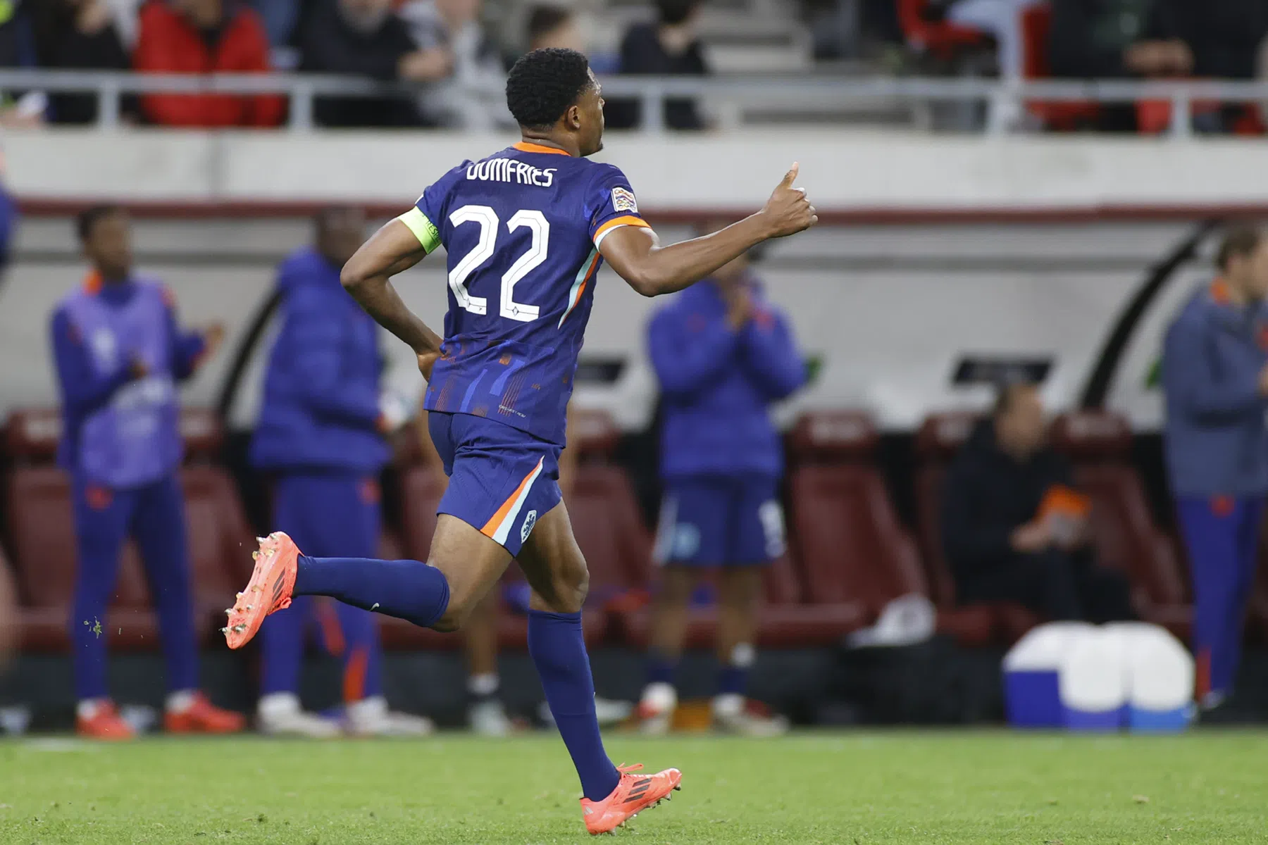 Statistiekenkoning Denzel Dumfries blijft maar verbazen in Oranje