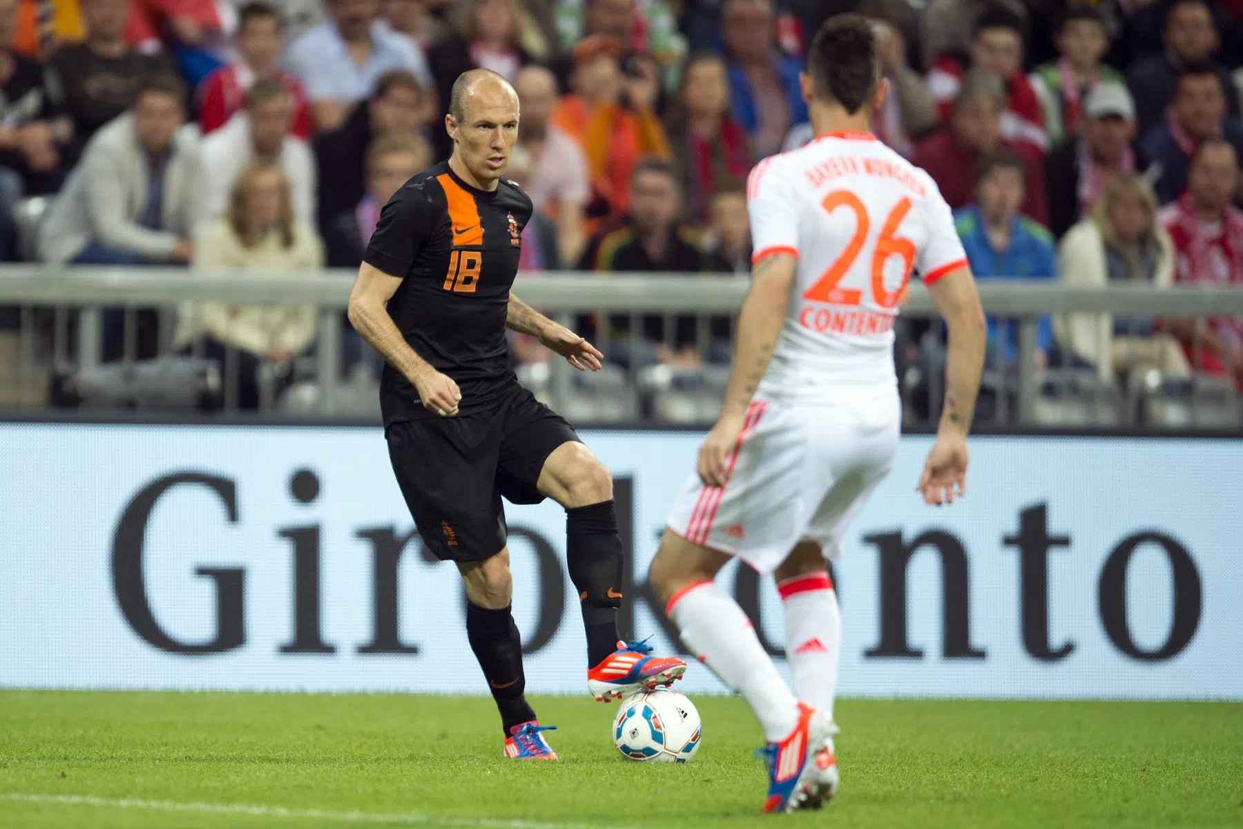 De avond waarop Robben bij Oranje werd weggehoond in de Allianz Arena