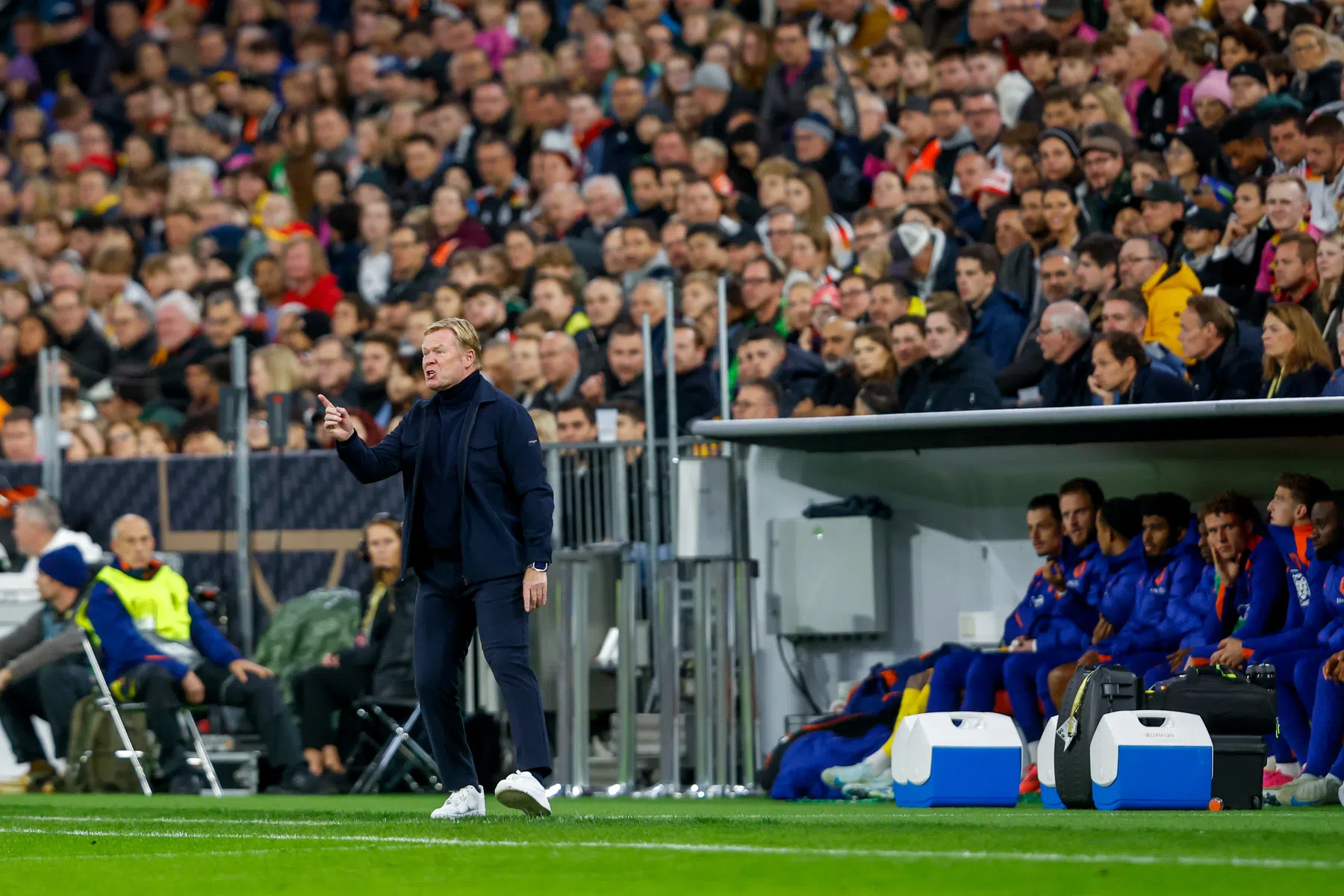 Koeman schreeuwde om het recht te zetten bij Oranje: 'Leek een zooitje'