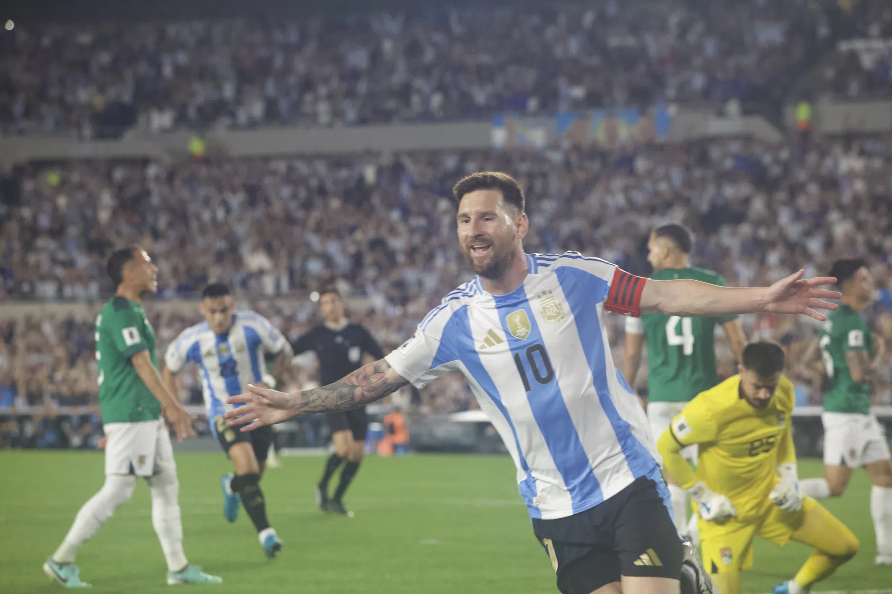 Messi-show bij riante zege Argentinië, ook Brazilië haalt uit in WK-kwalificatie