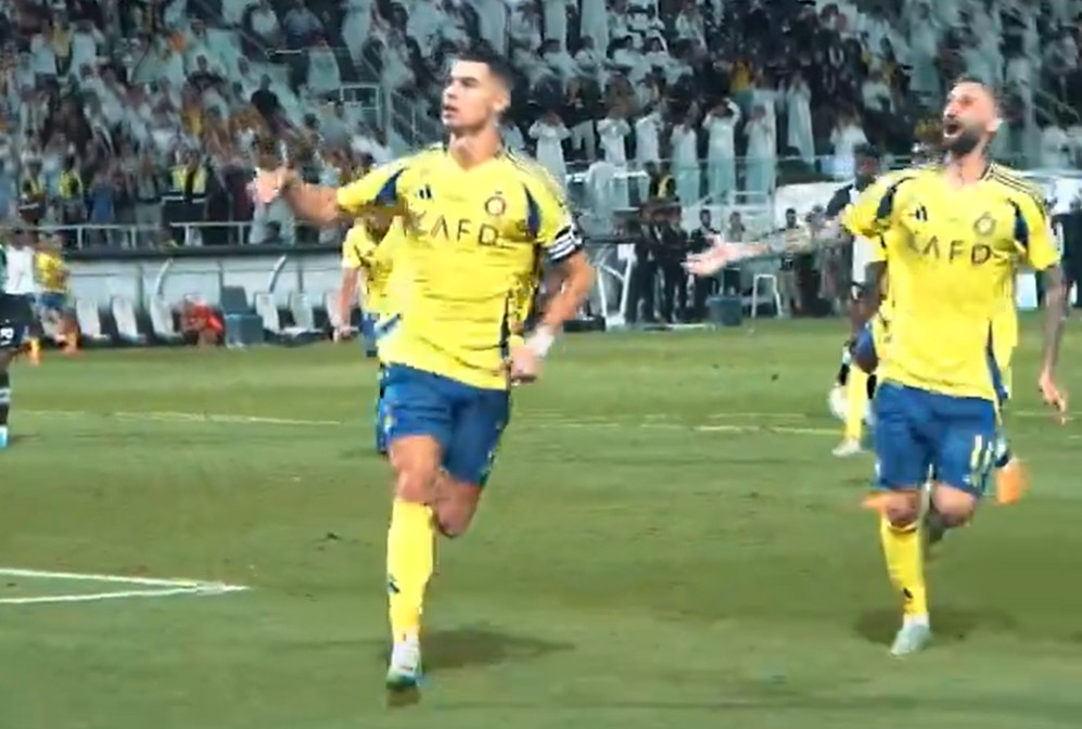 In week van Messi maakt Ronaldo in extra tijd winnende voor Al-Nassr