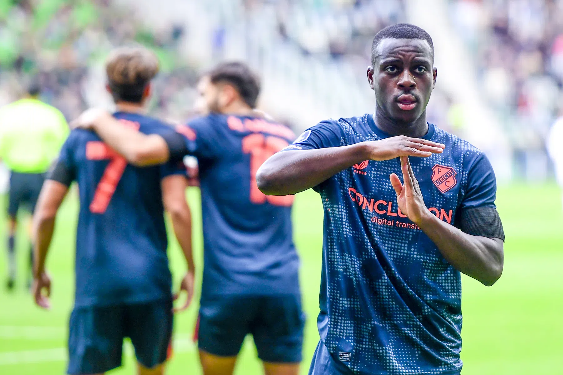 Cathline dankt Mulenga: 'Niet voor niets dat Stam gewisseld werd'