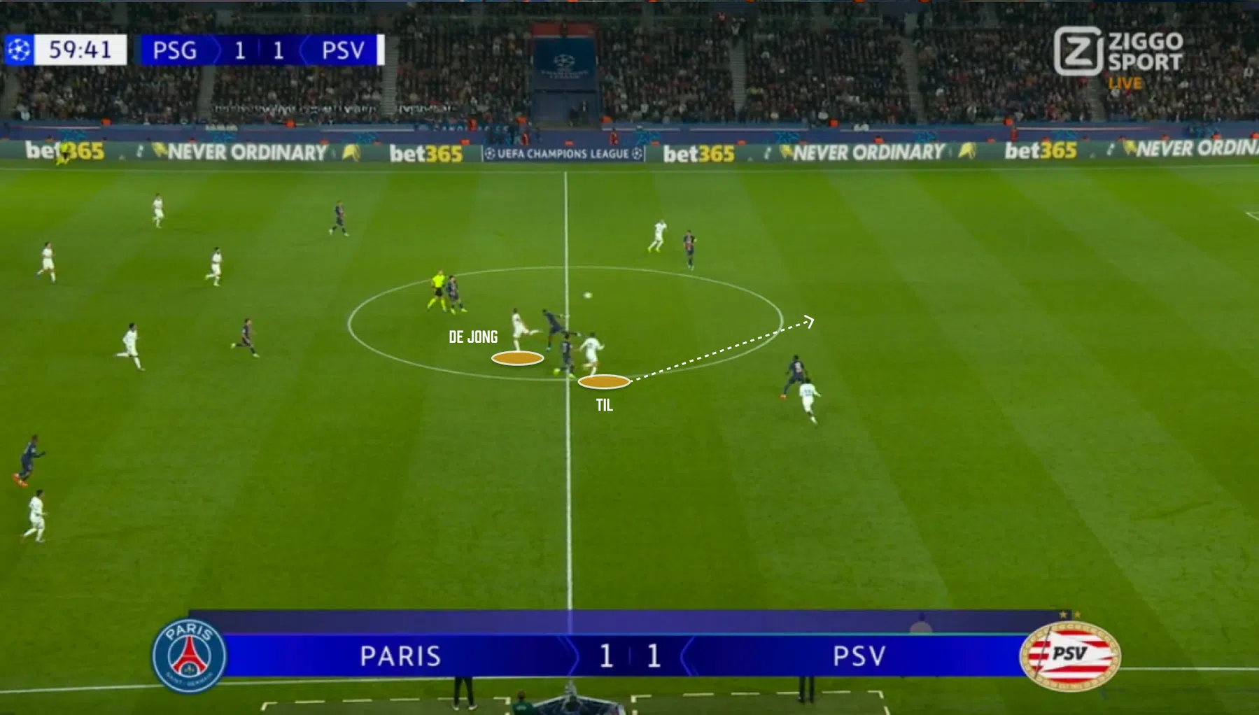 Dit waren de tactieken van Peter Bosz bij de stunt in Parijs
