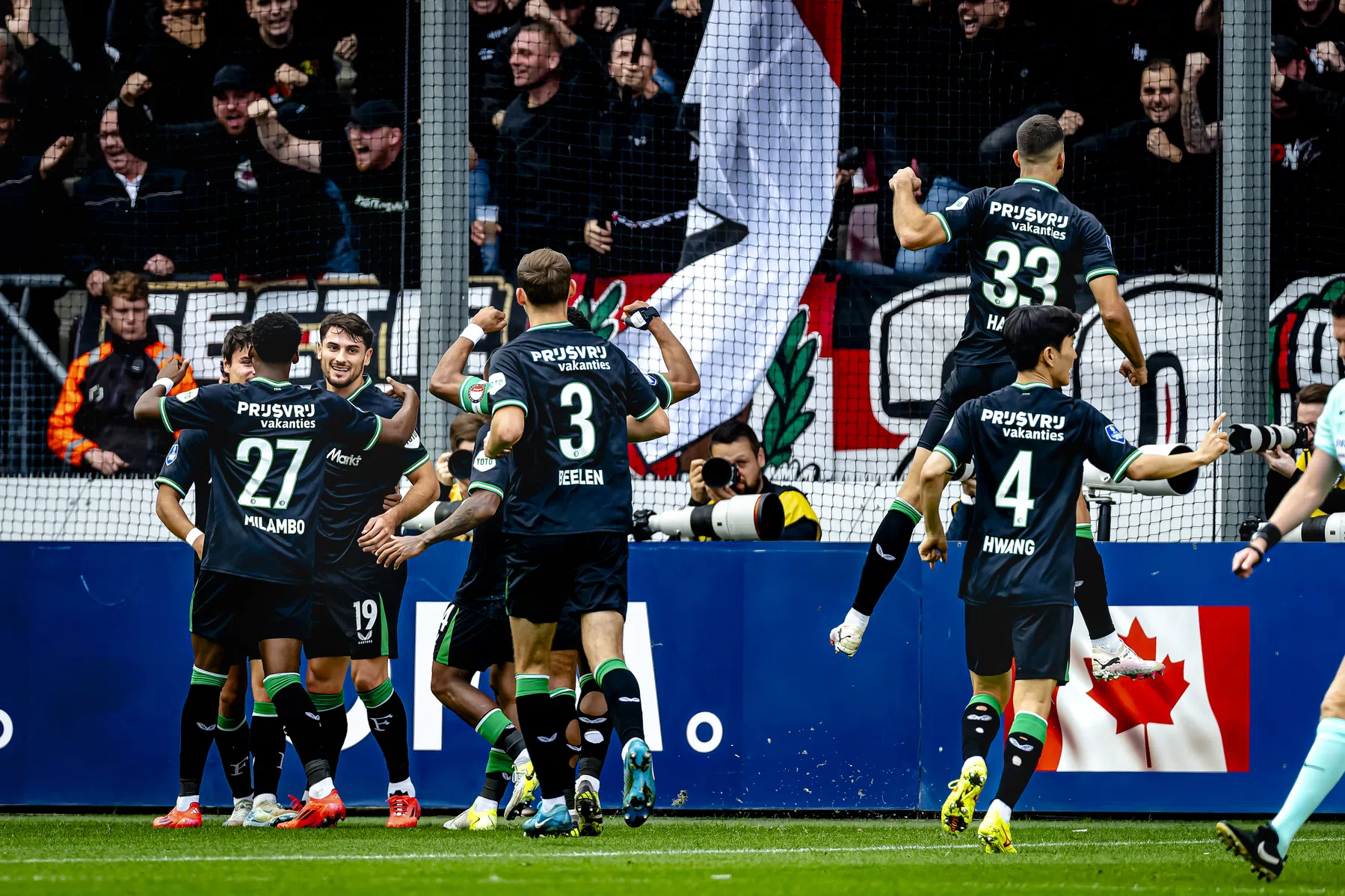 Feyenoord evenaart record ongeslagen uitduels