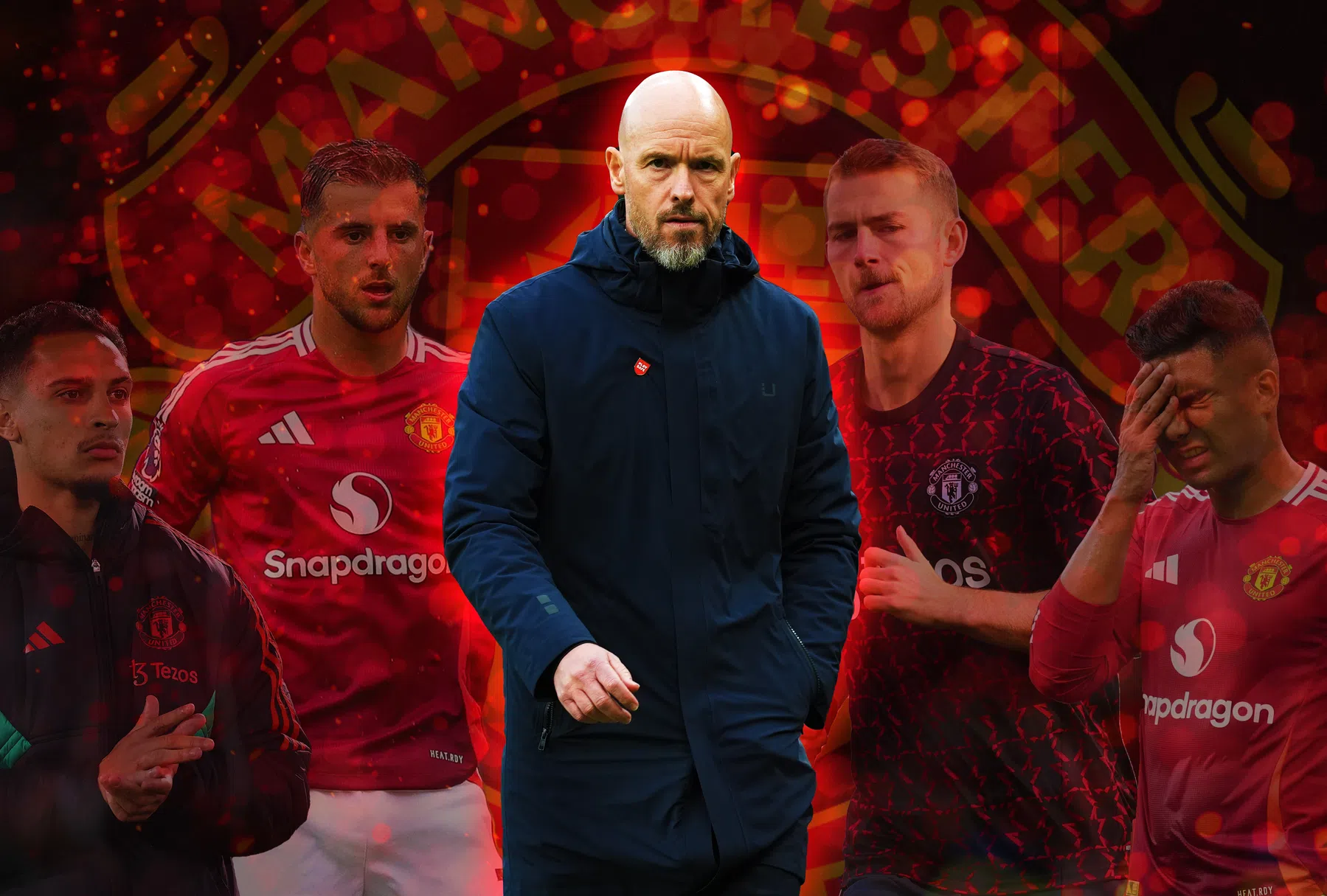 Ook 646 miljoen aan gehaalde spelers kon Ten Hag niet helpen