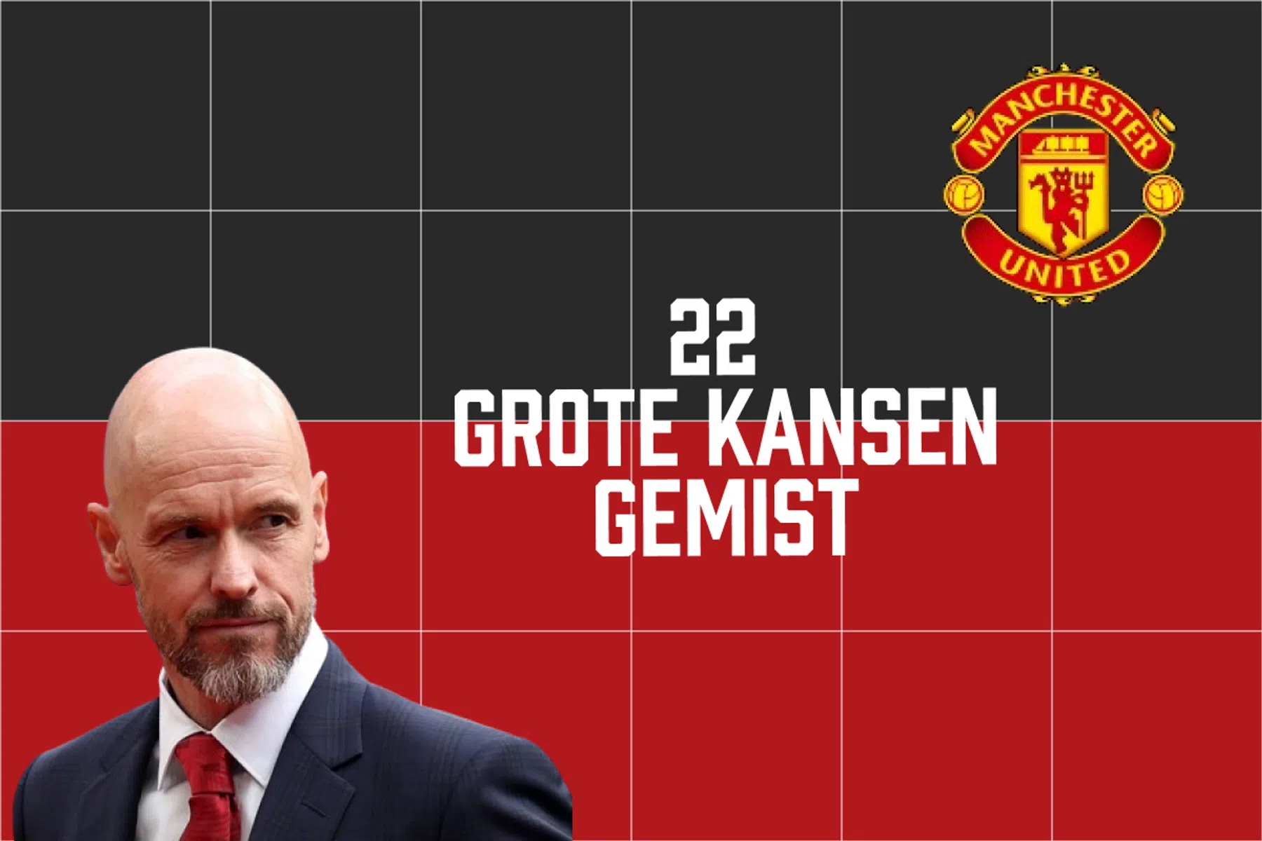 Analyse slotduel Ten Hag: na de 22ste misser was het geduld op