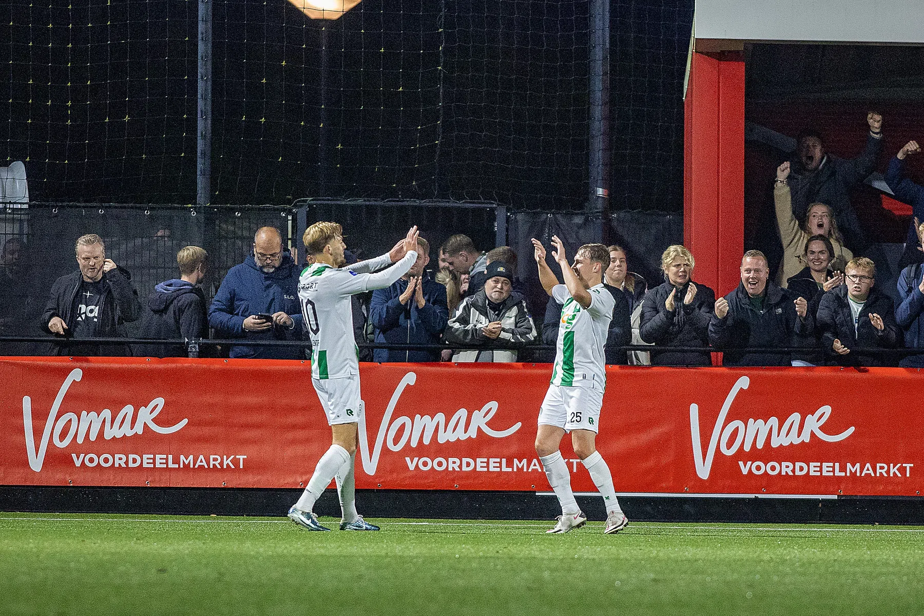 FC Groningen wint weer eens, FC Dordrecht onderuit in Noordwijk