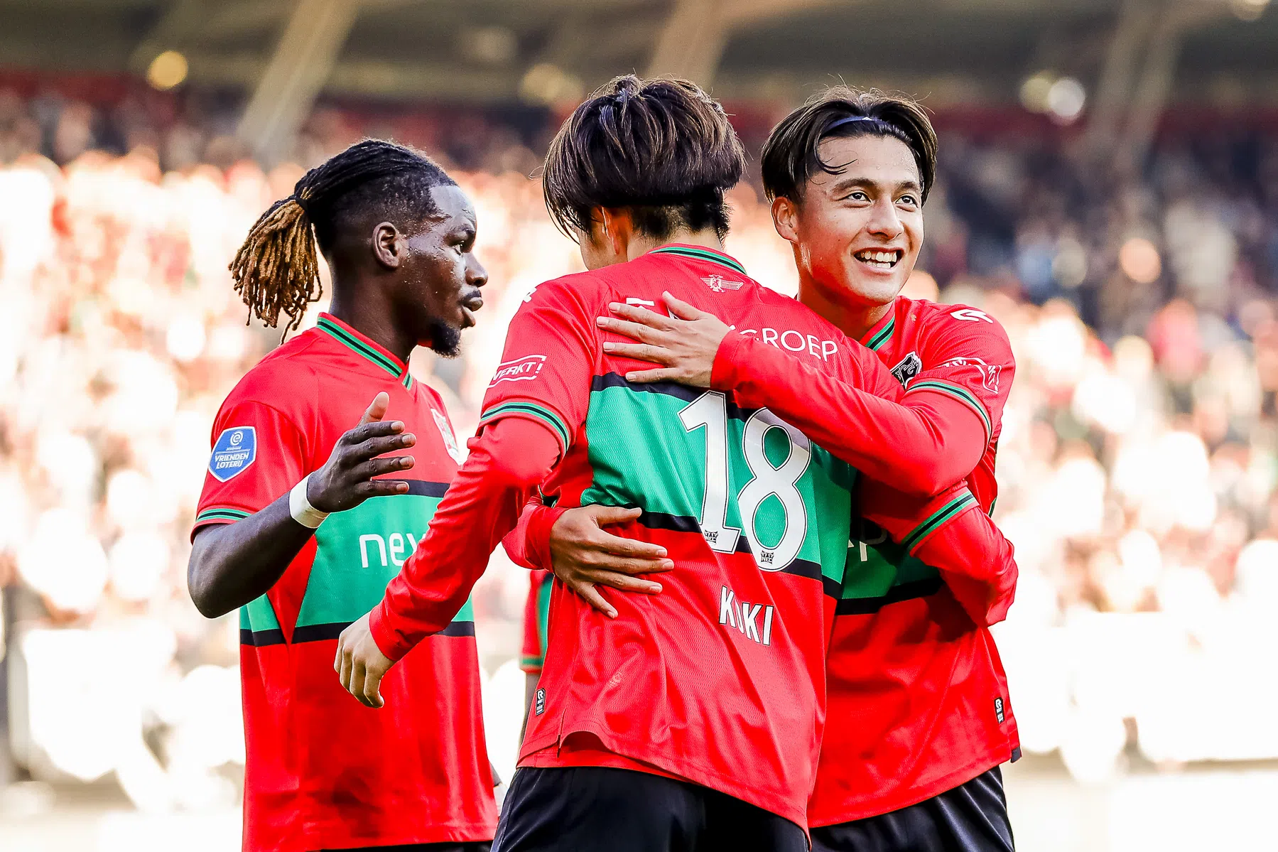 NEC zet FC Groningen voor schut