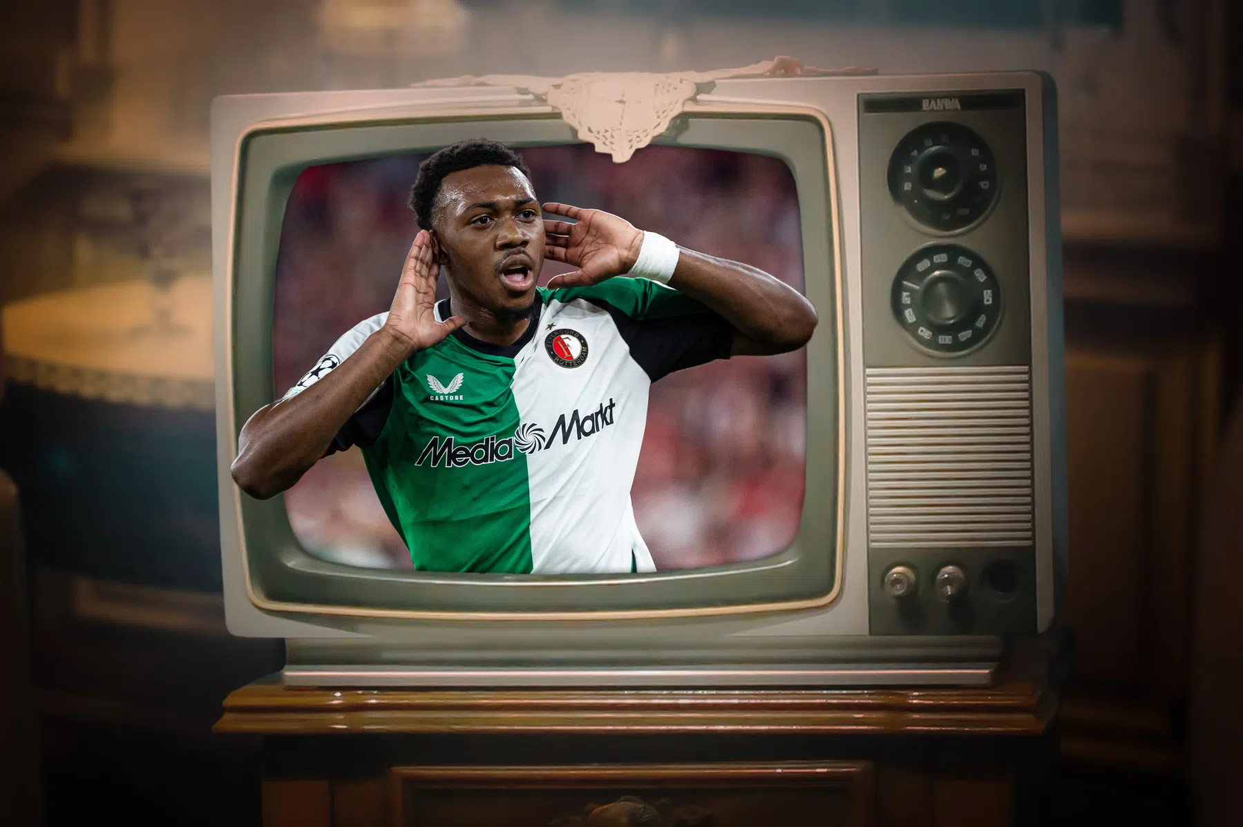 Voetbal op tv: zo kijk je woensdag naar Feyenoord tegen RB Salzburg