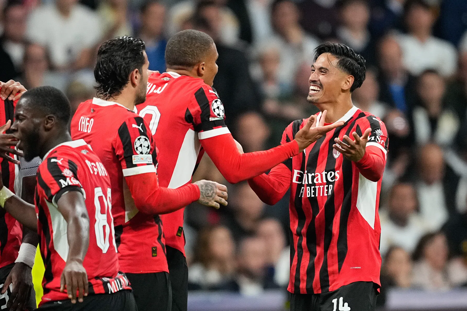 'Dodelijke' Reijnders de grote ster van 'galactisch' Milan in Bernabéu