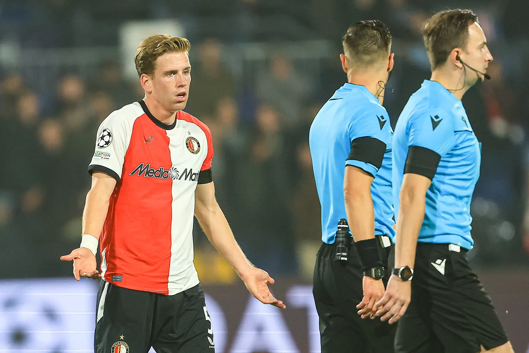 Feyenoord in cijfers: amper gevaar, geen enkele redding en zorgen in De Kuip