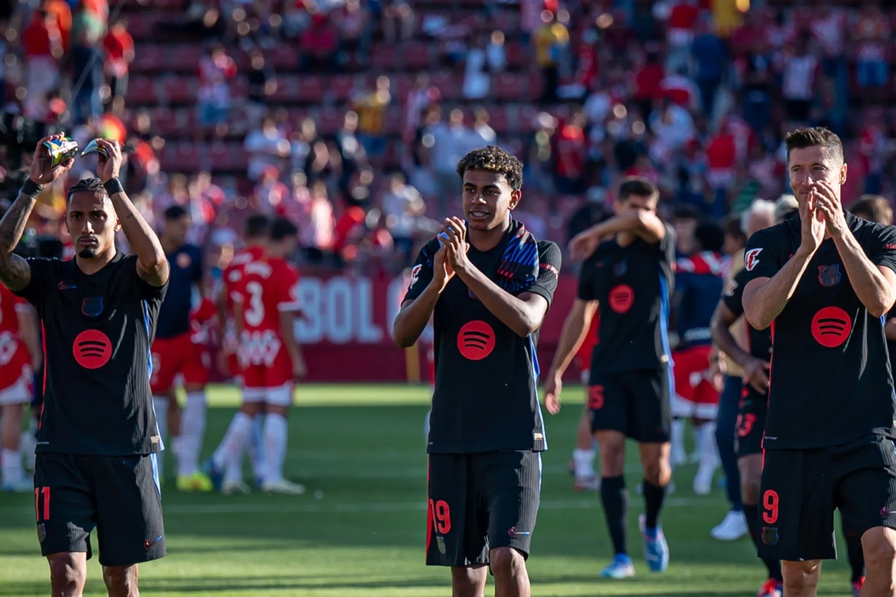 Niet te stoppen: Raphinha, Lewandowski en Yamal evenaren cijfers 'MSN'