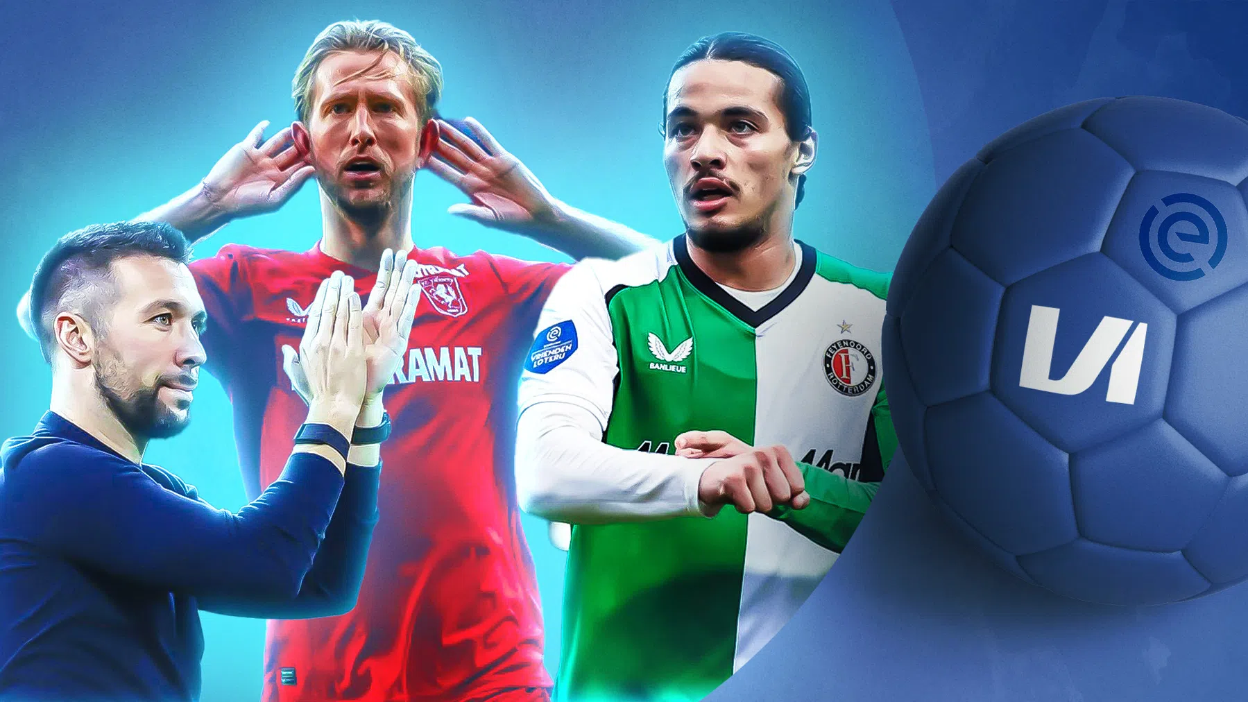 Rondje Eredivisie: 'Ajax blijft Feyenoord voor en wordt tweede'