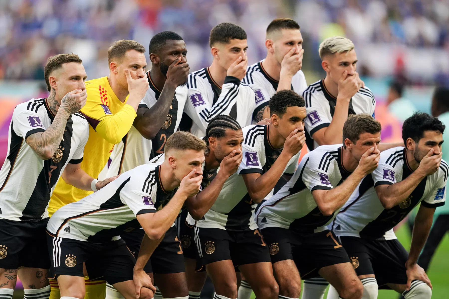 Kimmich heeft spijt van politiek gebaar Duitse selectie