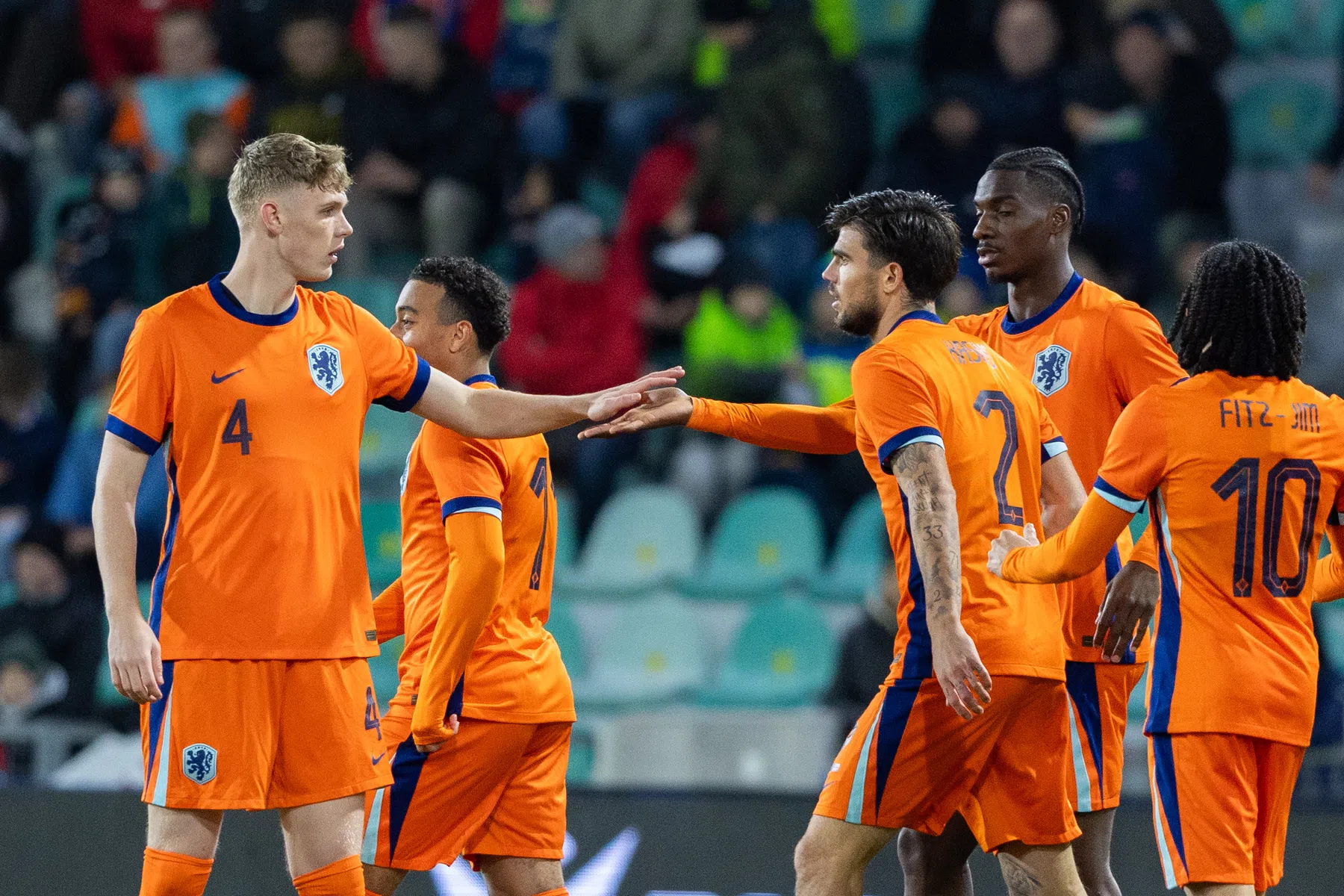 Jong Oranje toont twee gezichten in doelpuntrijk duel op EK-grond
