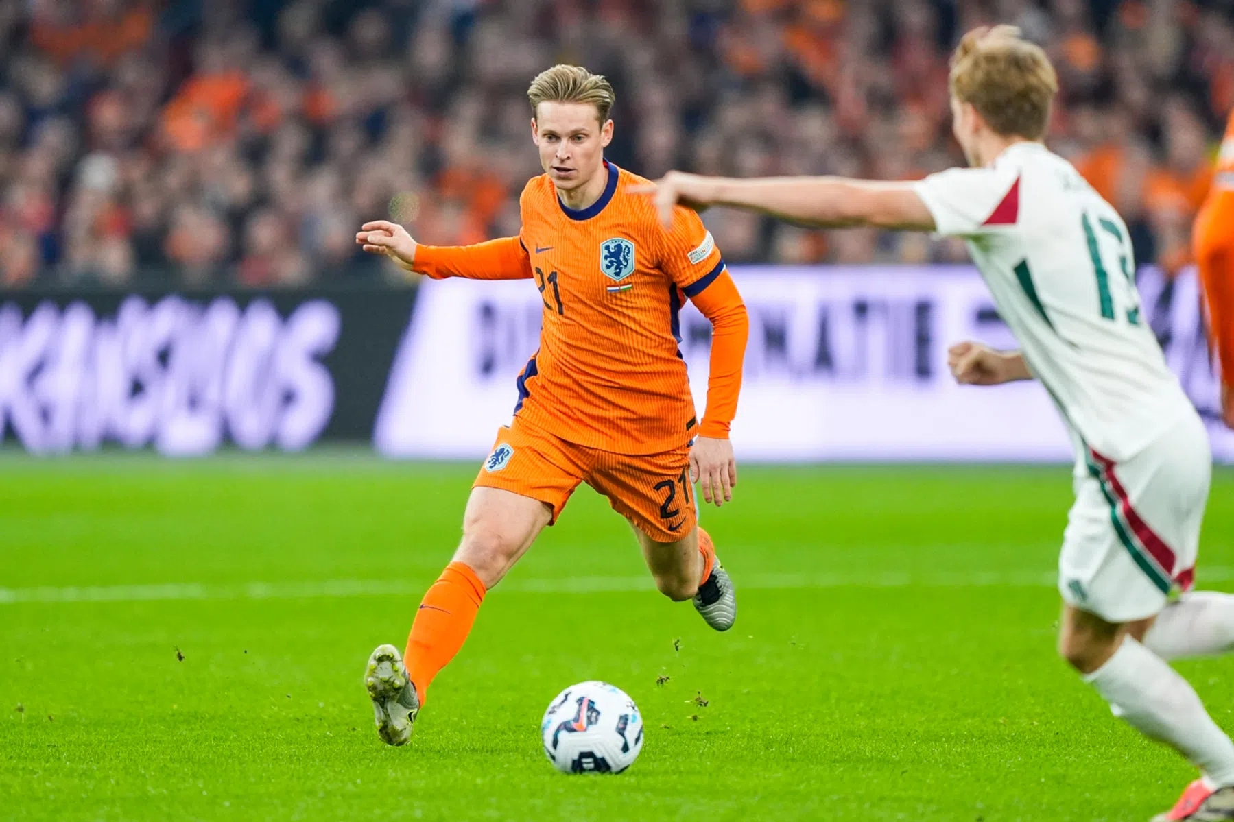 Een halve Frenkie is voor Oranje al een goed begin