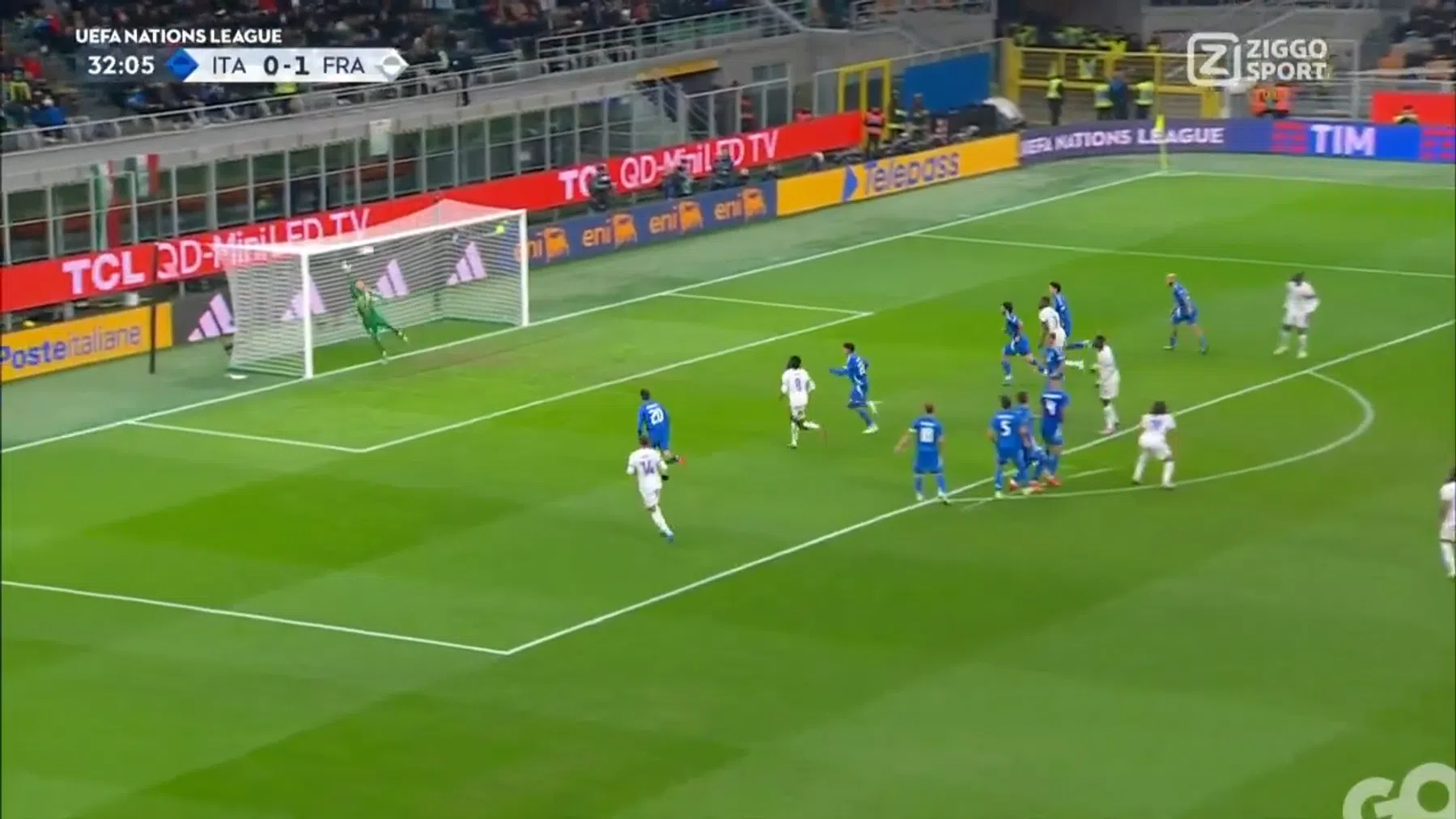 Concurrent Maatsen steelt de show bij Italië tegen Frankrijk