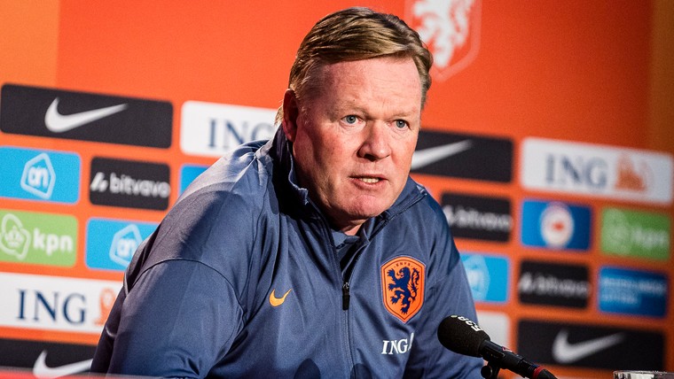 Koeman neemt 23 spelers mee naar Bosnië: De Jong en Van Dijk gaan niet mee