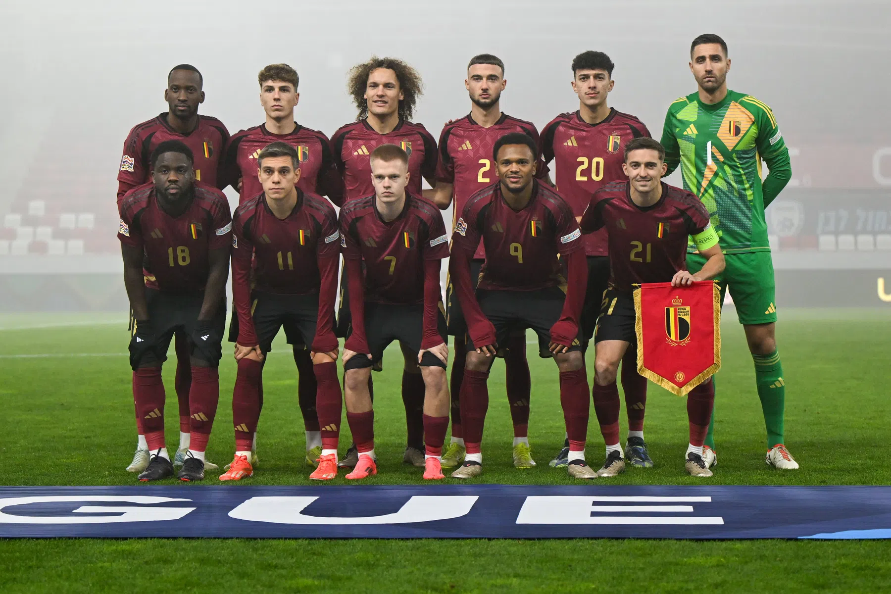 België moet langs Oekraïne om degradatie in Nations League af te wenden