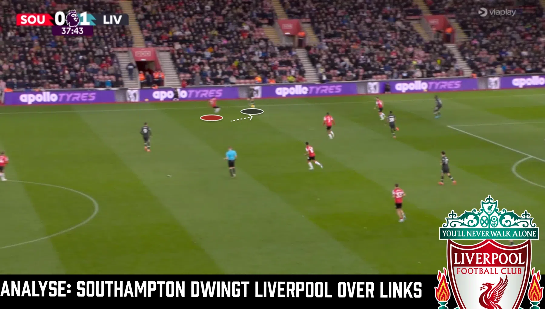 Met deze tactiek liet Southampton Liverpool wankelen