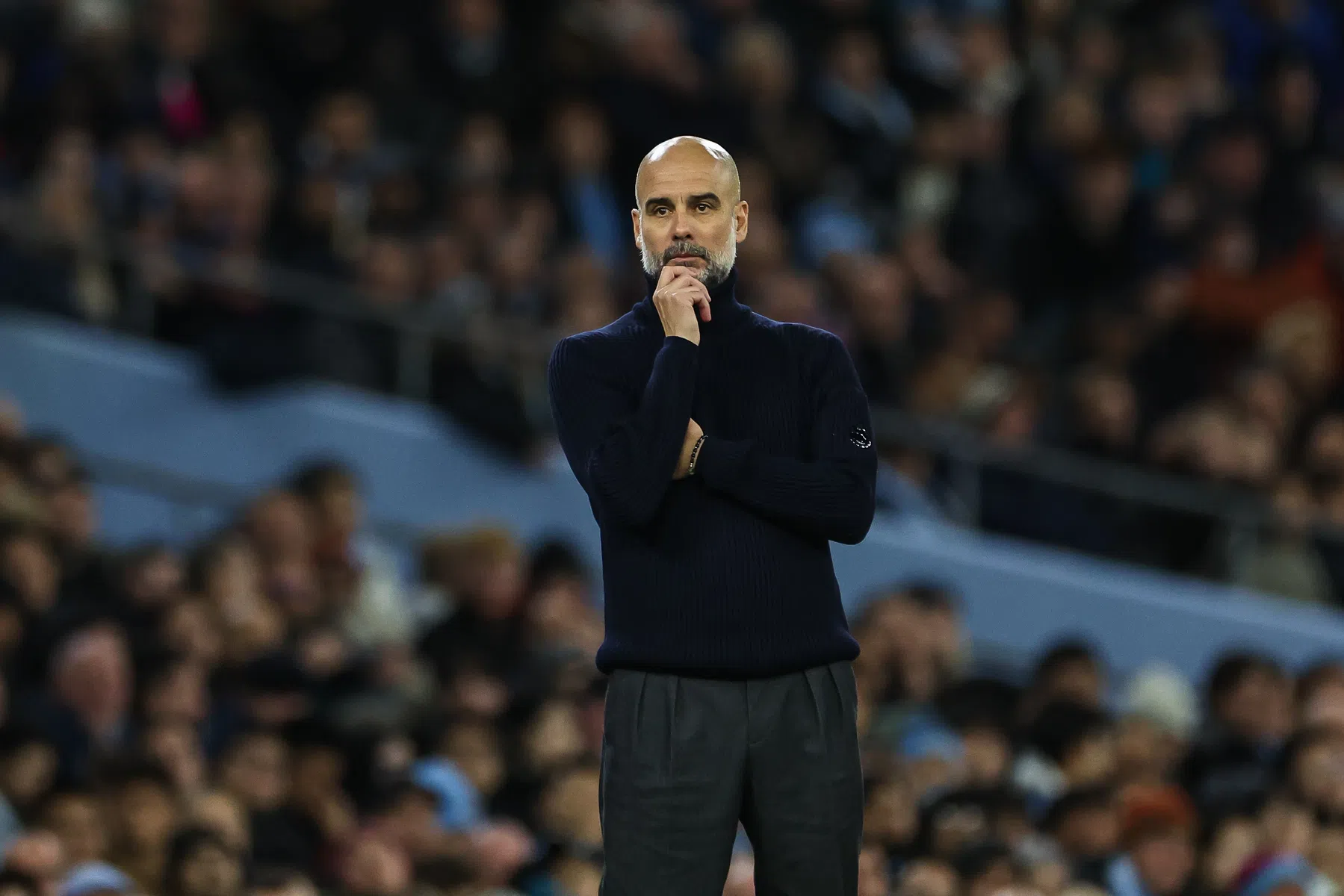 Guardiola erkent: 'Titel geen optie meer als City verliest van Slot'