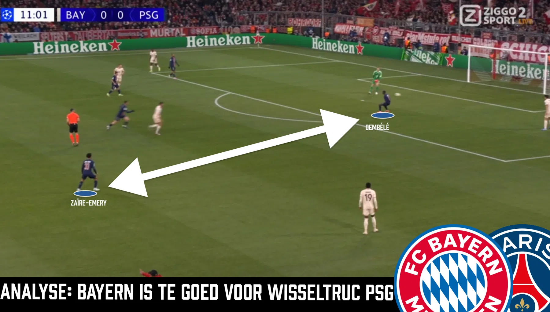 Wisseltruc van Luis Enrique is niet voldoende om Bayern München te kloppen