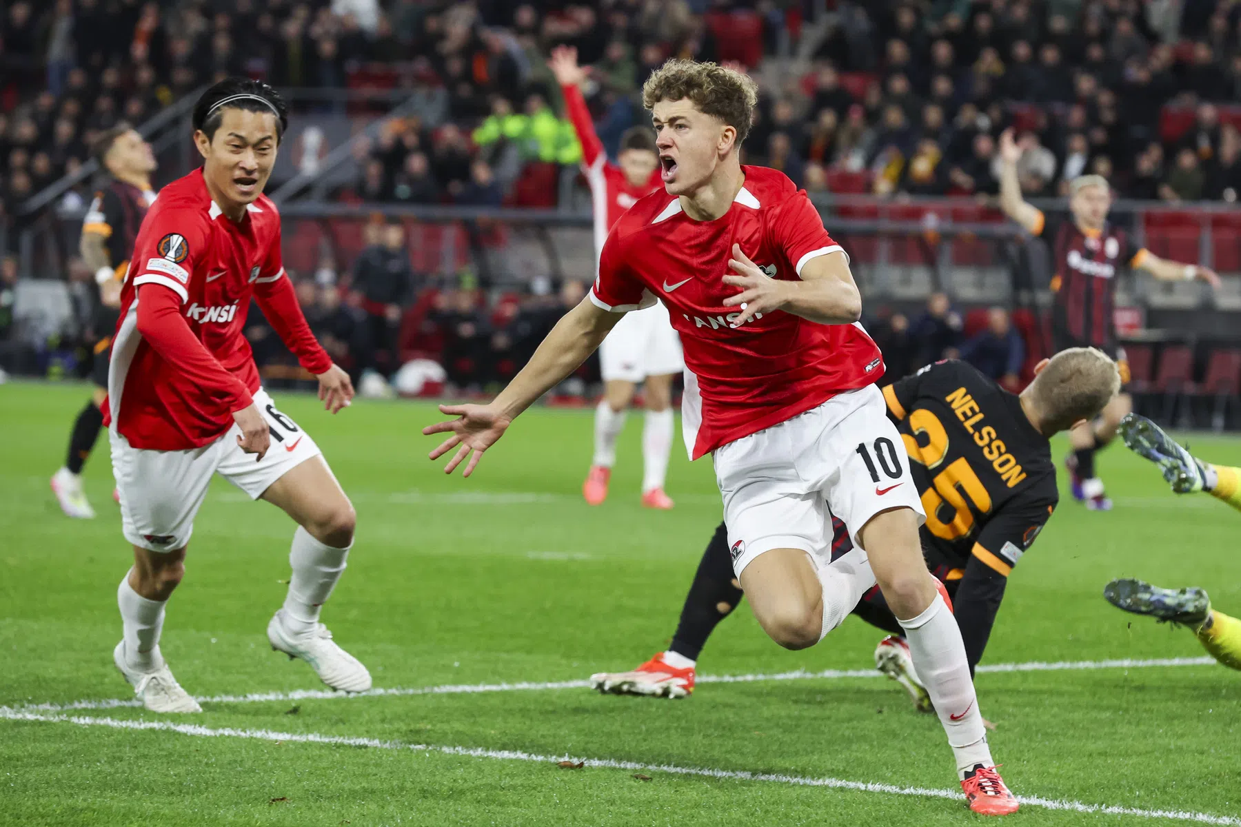 AZ moet na snelste Europese goal ooit alsnog diep gaan tegen Galatasaray