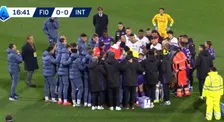 Thumbnail for article: Duel tussen Fiorentina en Inter gestaakt na plots neervallen Bove