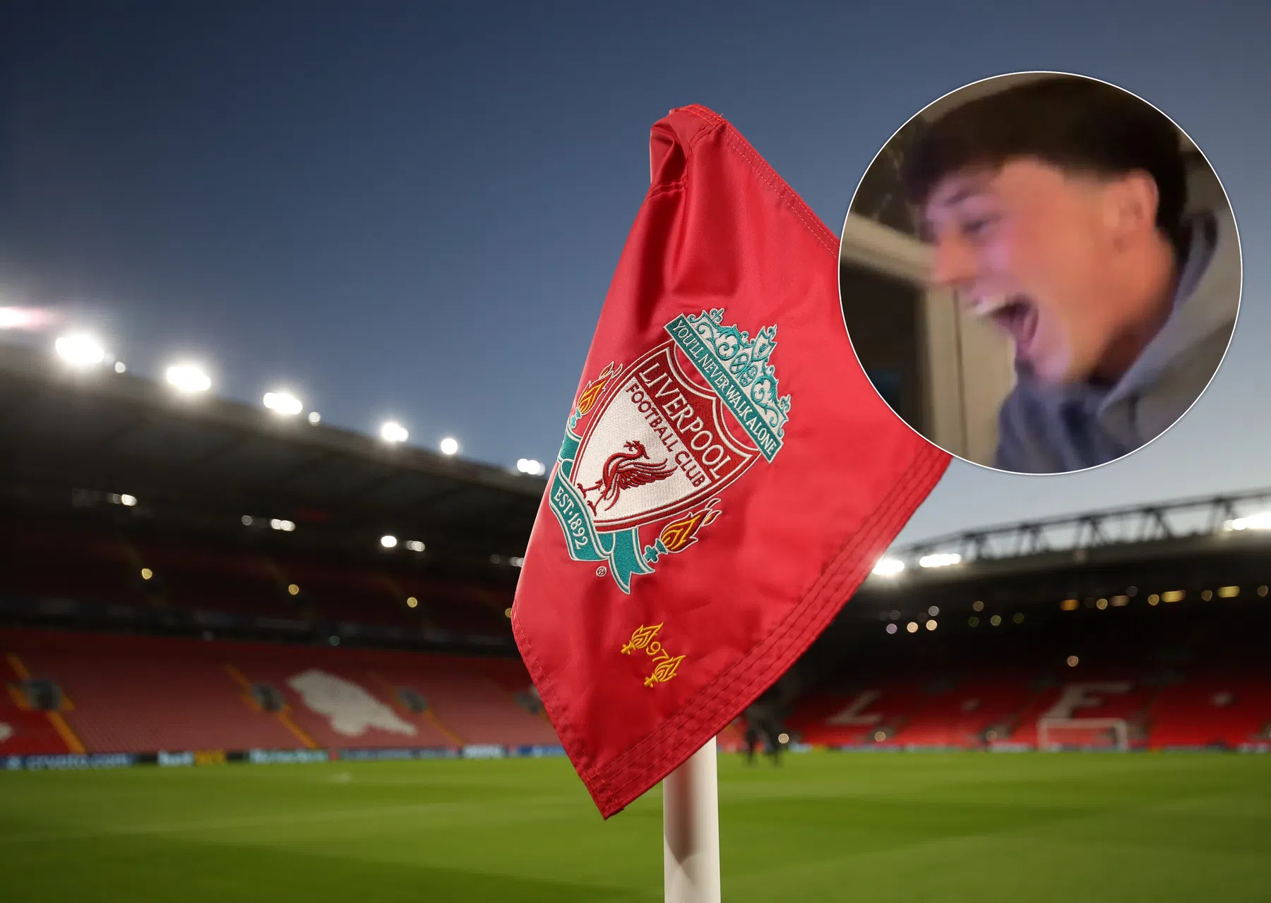 Tegenstander én fan van Liverpool: dat vier je zo