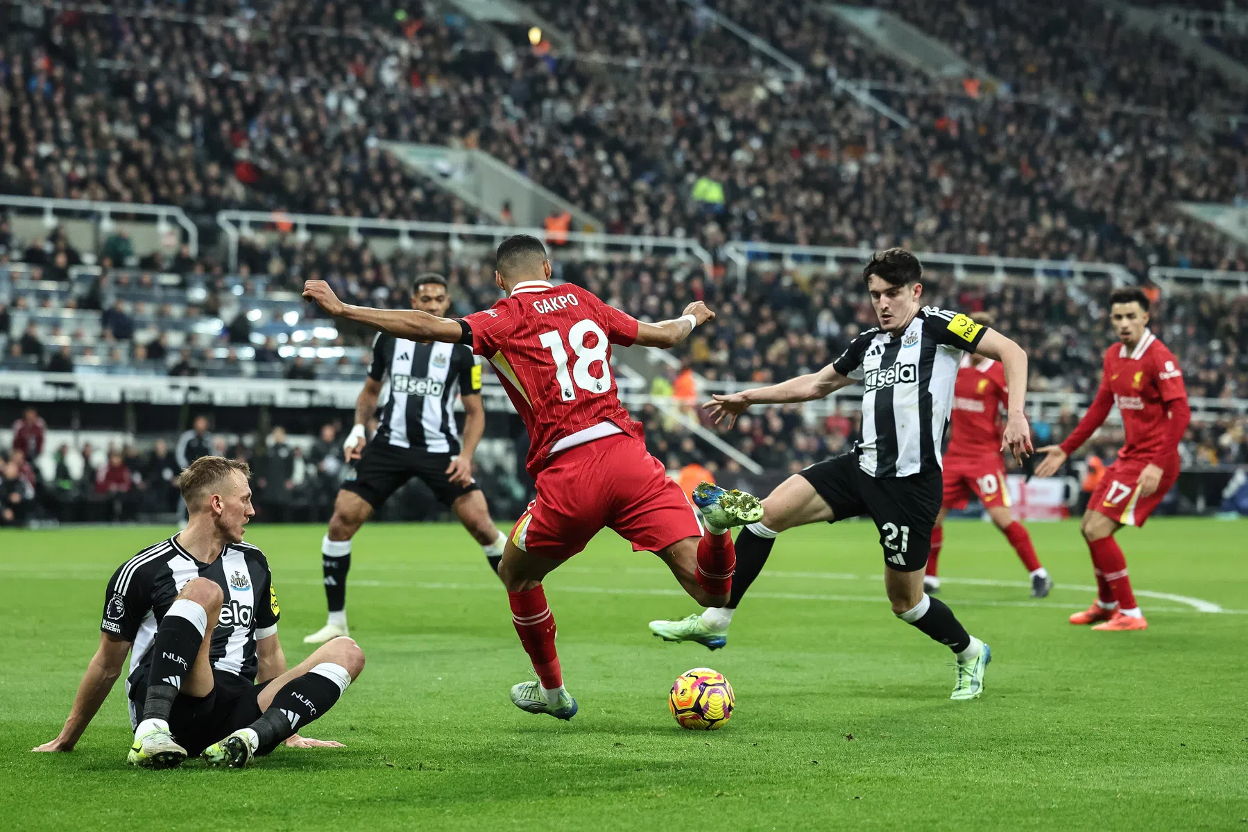 Ketser van Kelleher kost Liverpool twee punten op St. James' Park