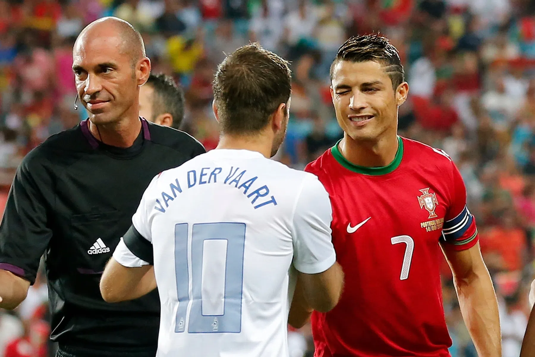 Ronaldo over Van der Vaart: 'Wie is deze gast?'