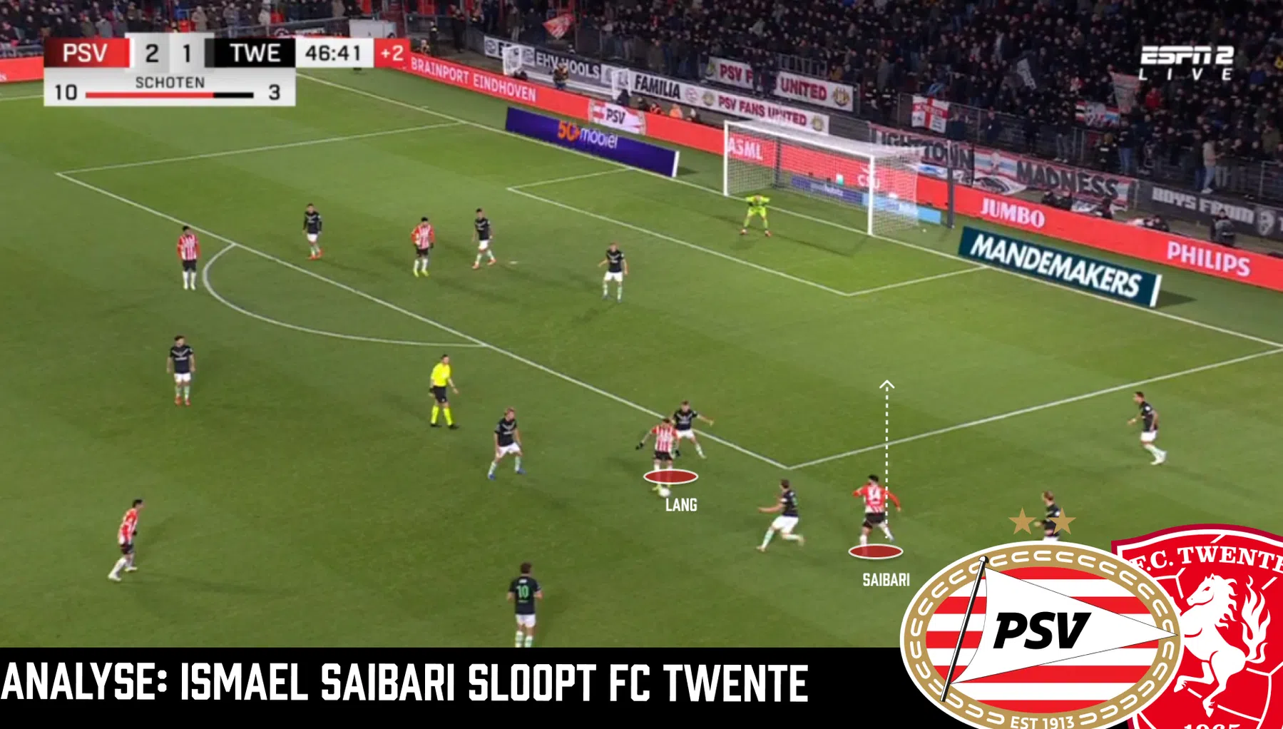 De groei van Ismael Saibari: 57 minuten per goal of assist