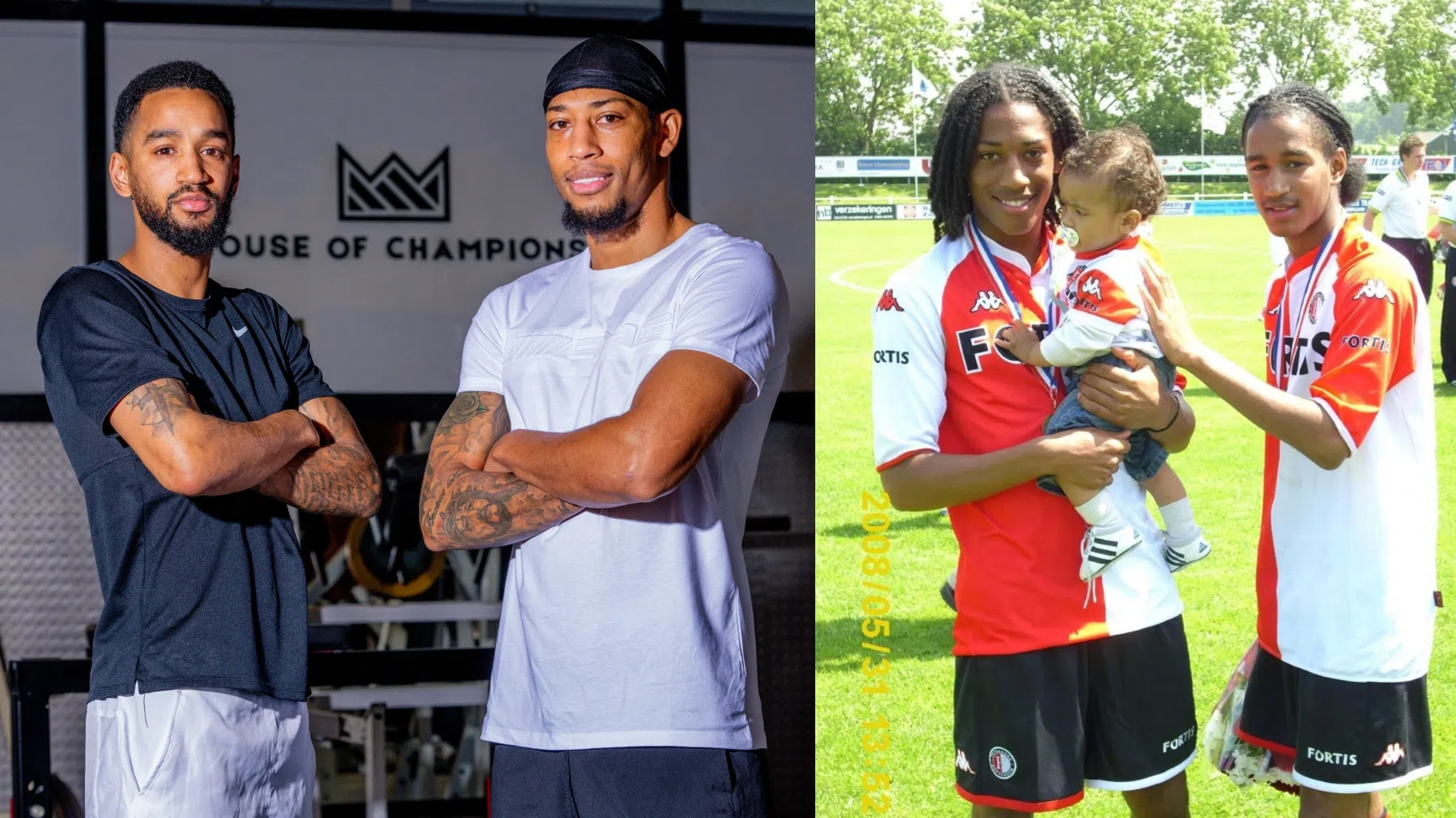 Lachen en zweten met boezemvrienden Cabral en Van La Parra