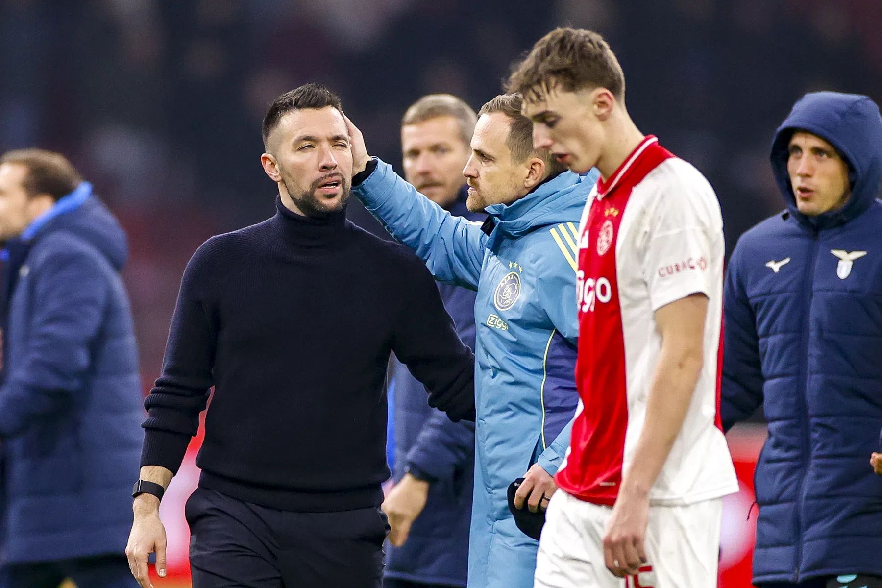 Farioli vond dat Ajax verdiende te winnen, maar zag waar het tekortkwam