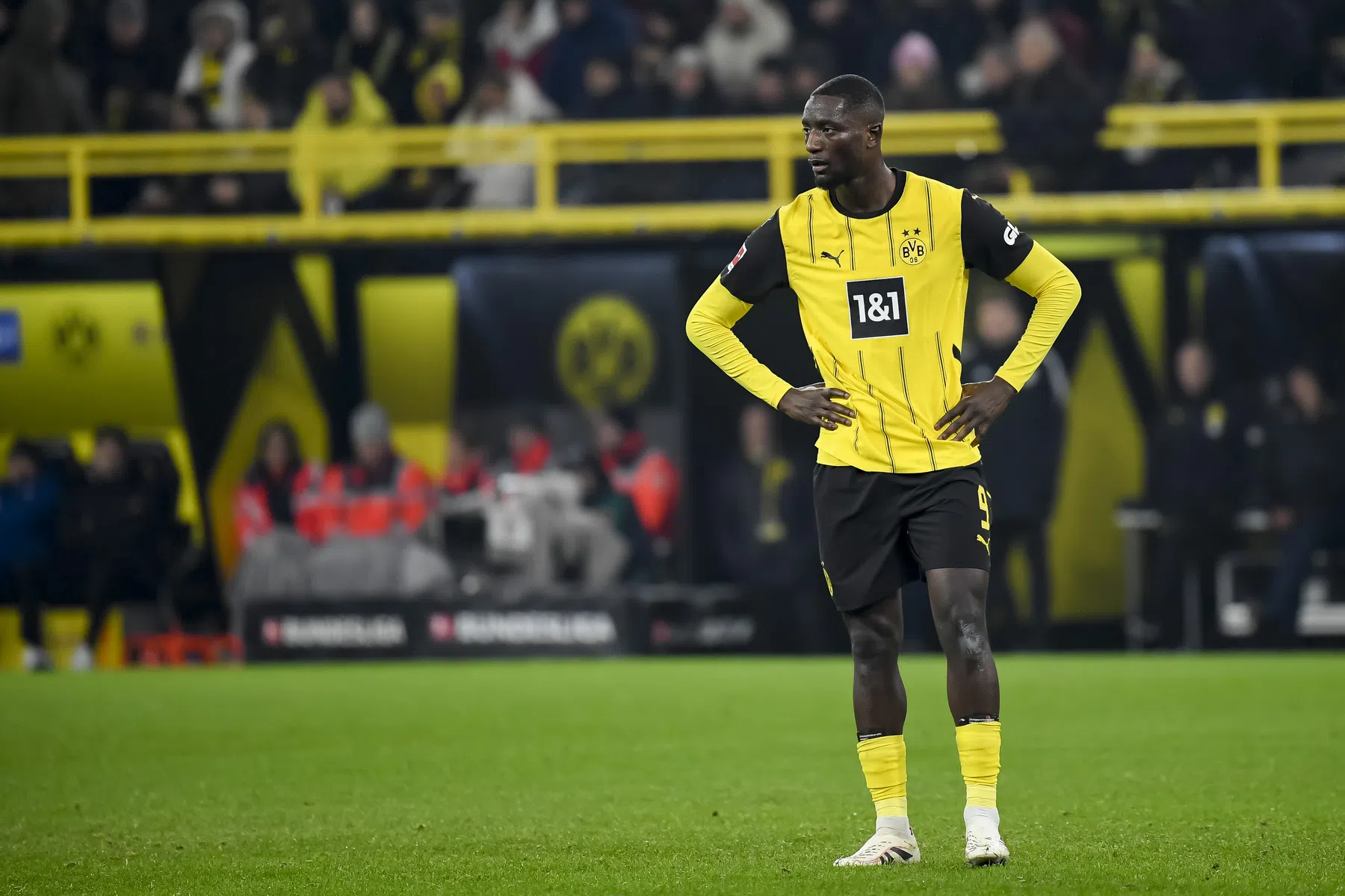 Poeier van 109 km/uur niet genoeg voor zege kwakkelend Dortmund